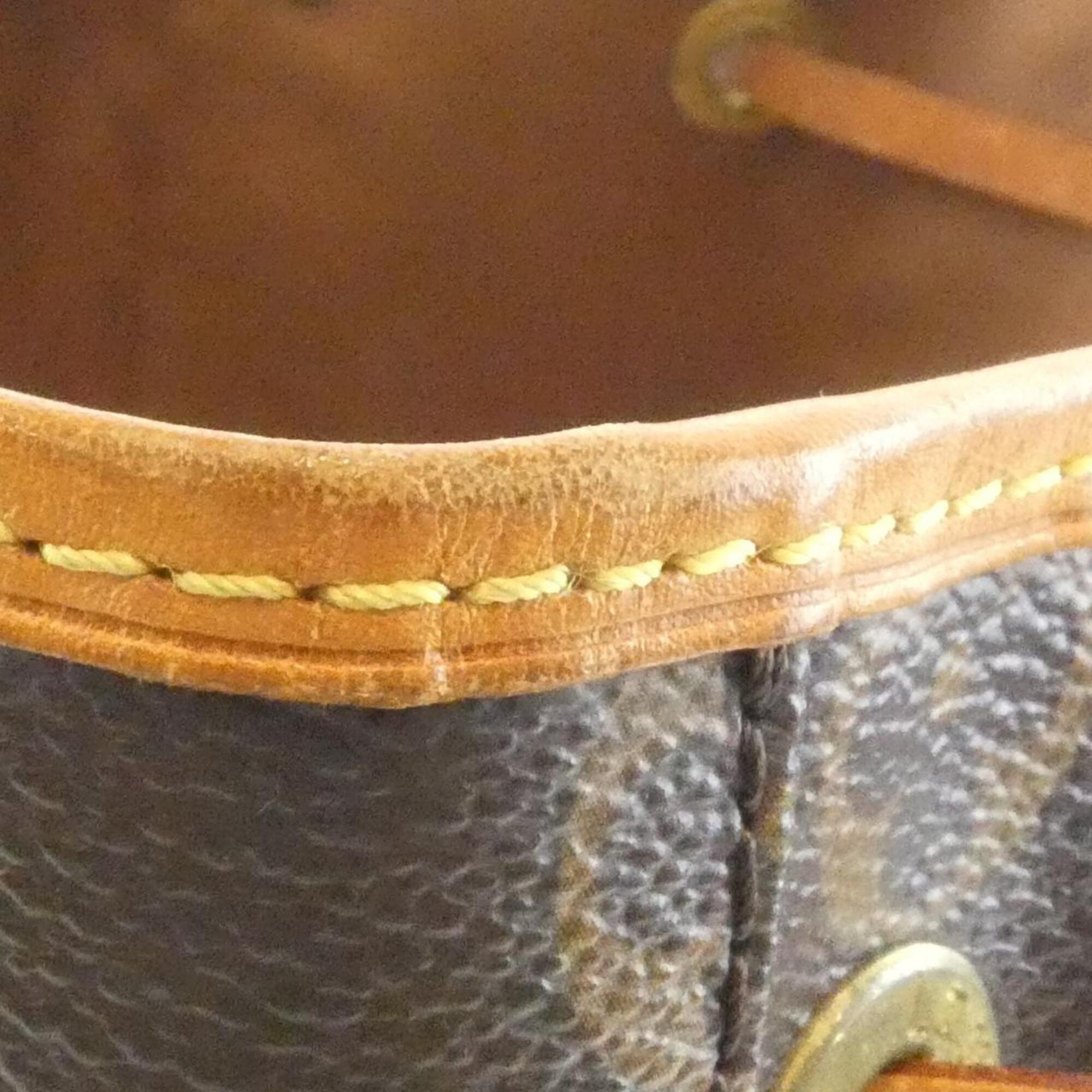 Louis Vuitton Monogram Marron Coated Canvas Backpack (Pre-Owned)