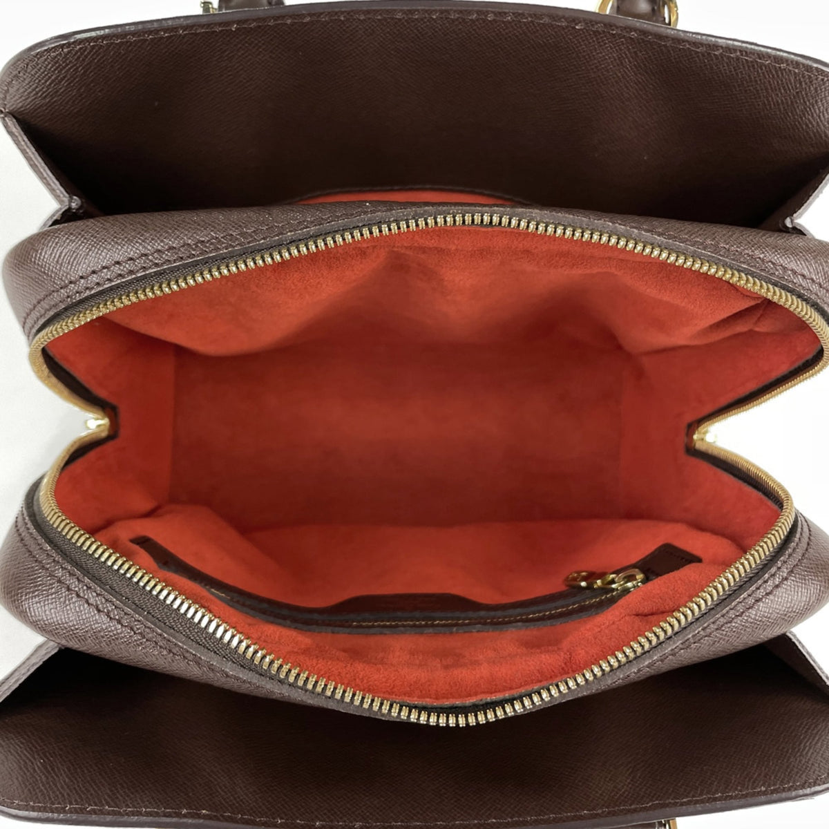 Louis Vuitton Damier Brown Damier Canvas Handbag (Pre-Owned)