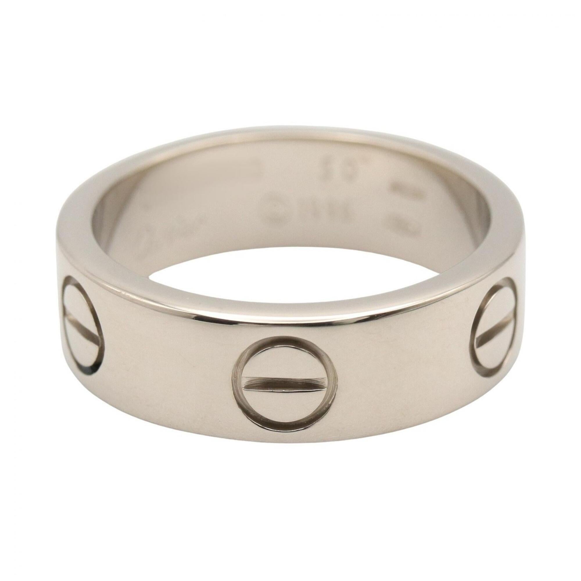 Cartier Silver White Gold (18K) Band Ring (Pre-Owned)