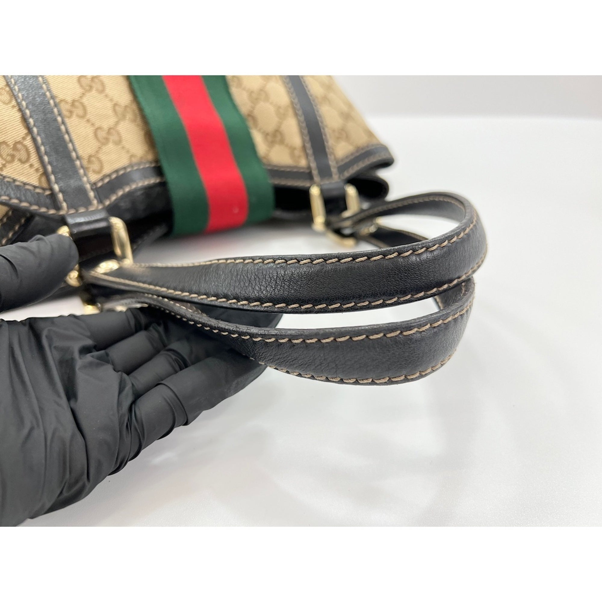 Gucci Brown Gg Canvas Tote Bag (Pre-Owned)