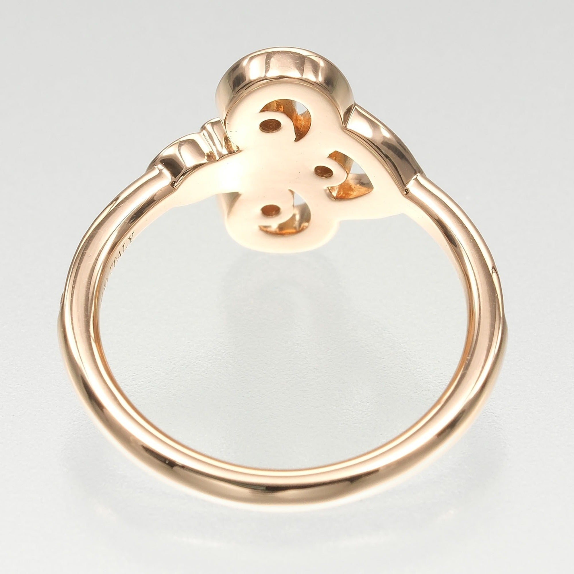 Tiffany Pink Gold (18K) Band Ring (Pre-Owned)