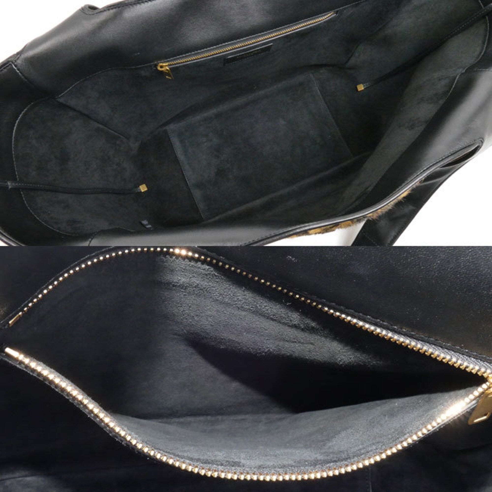 Saint Laurent Gold Tote Bag (Pre-Owned)
