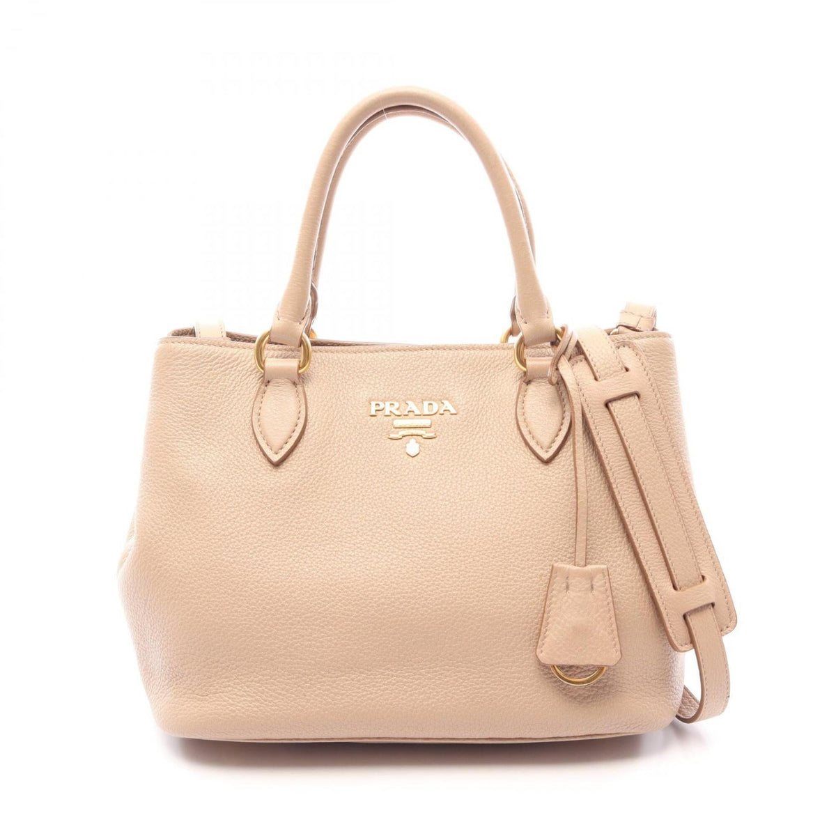 Prada Pink Leather Handbag (Pre-Owned)