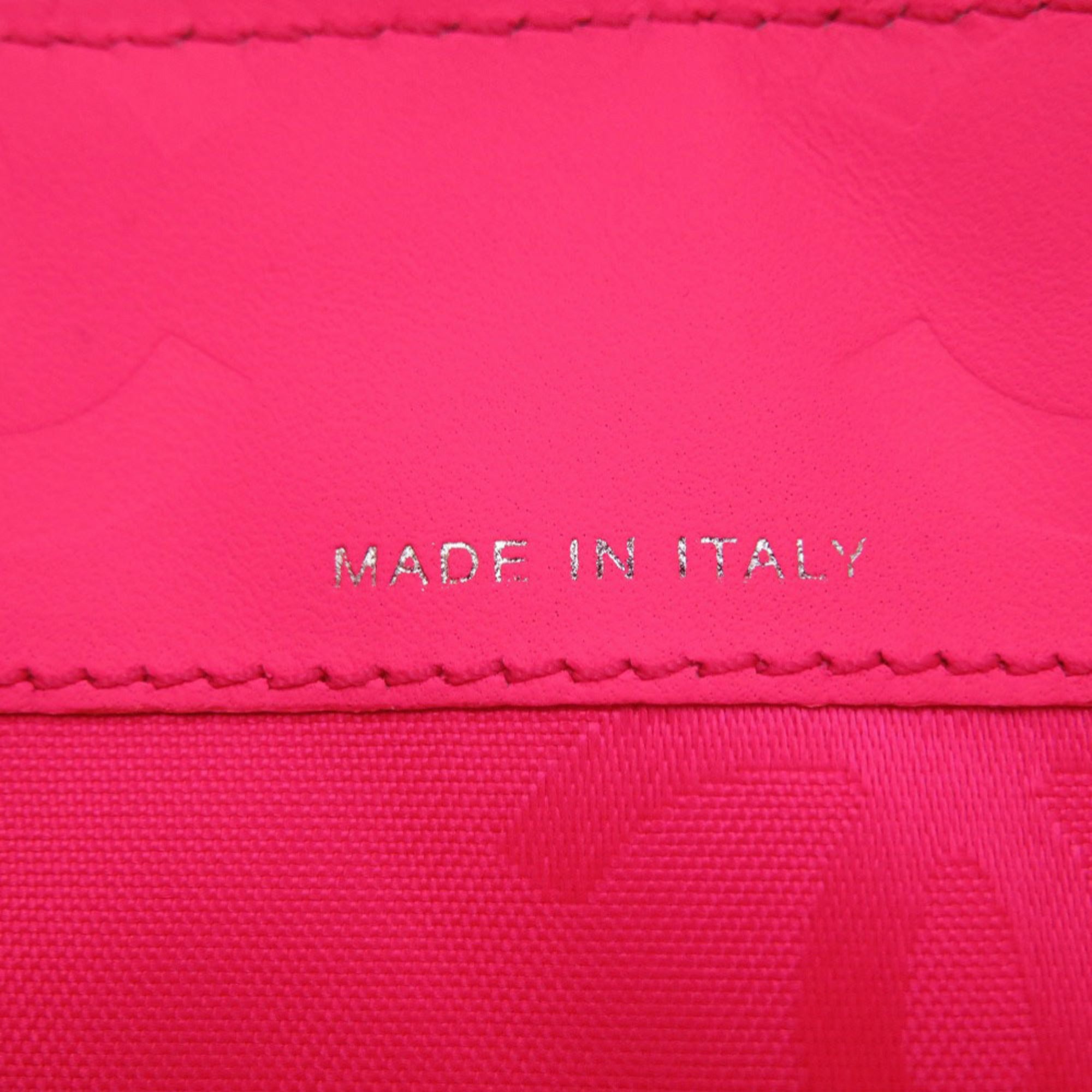 Chanel Black Pink Cambon Ligne Wallet (Bi-Fold) (Pre-Owned)