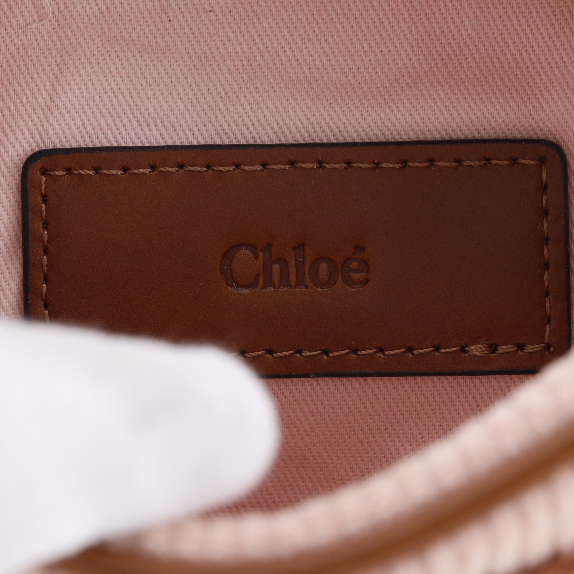 Chloé Pink Cord Shoulder Bag (Pre-Owned)