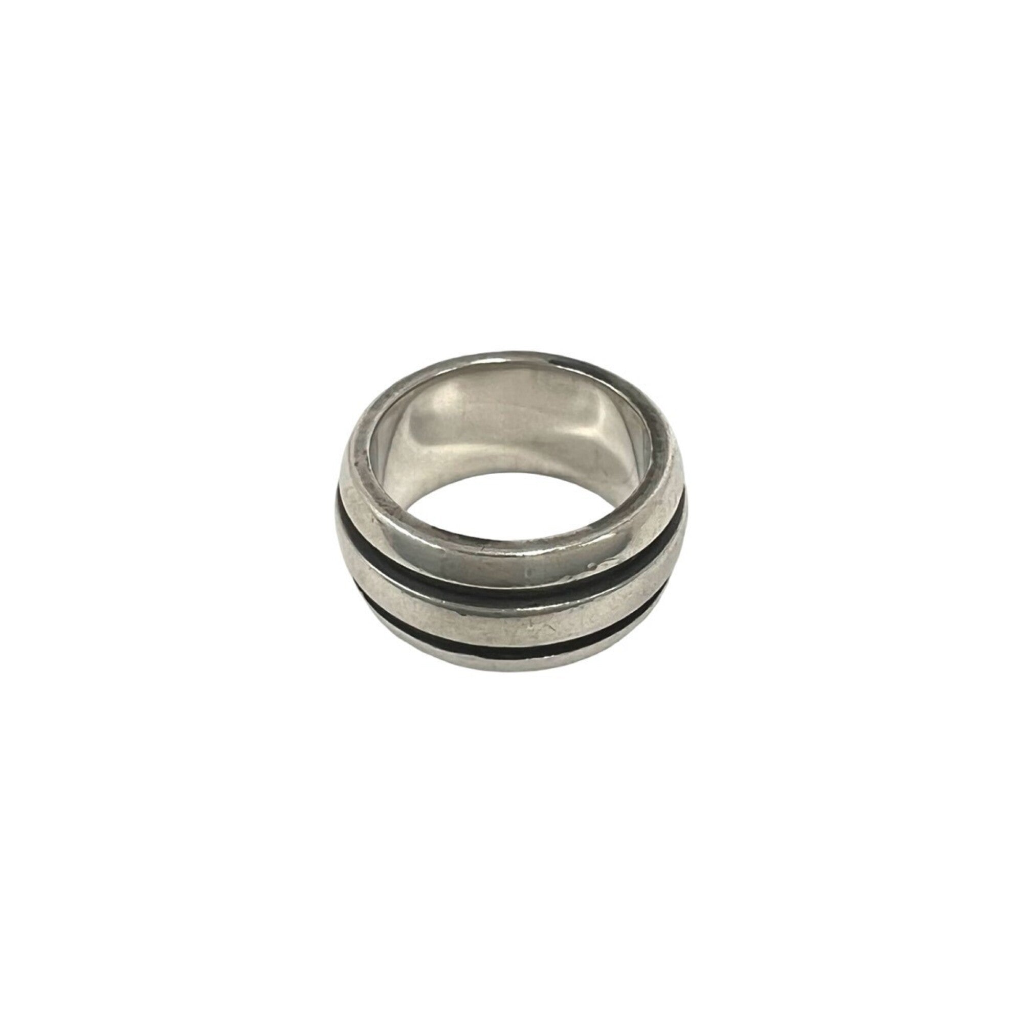 Tiffany Silver Silver 925 Band Ring (Pre-Owned)