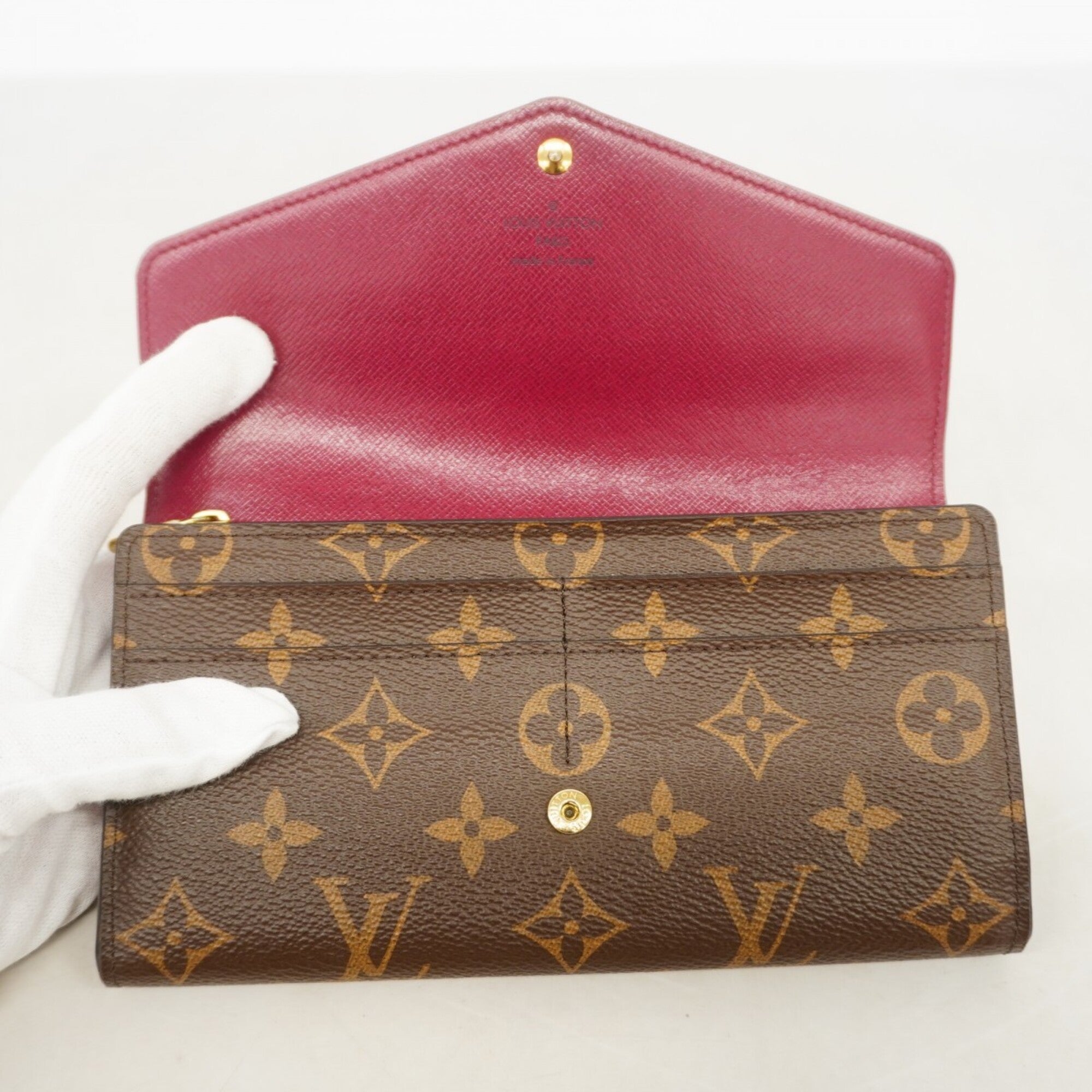 Louis Vuitton Fuchsia Long Wallet (Bi-Fold) (Pre-Owned)