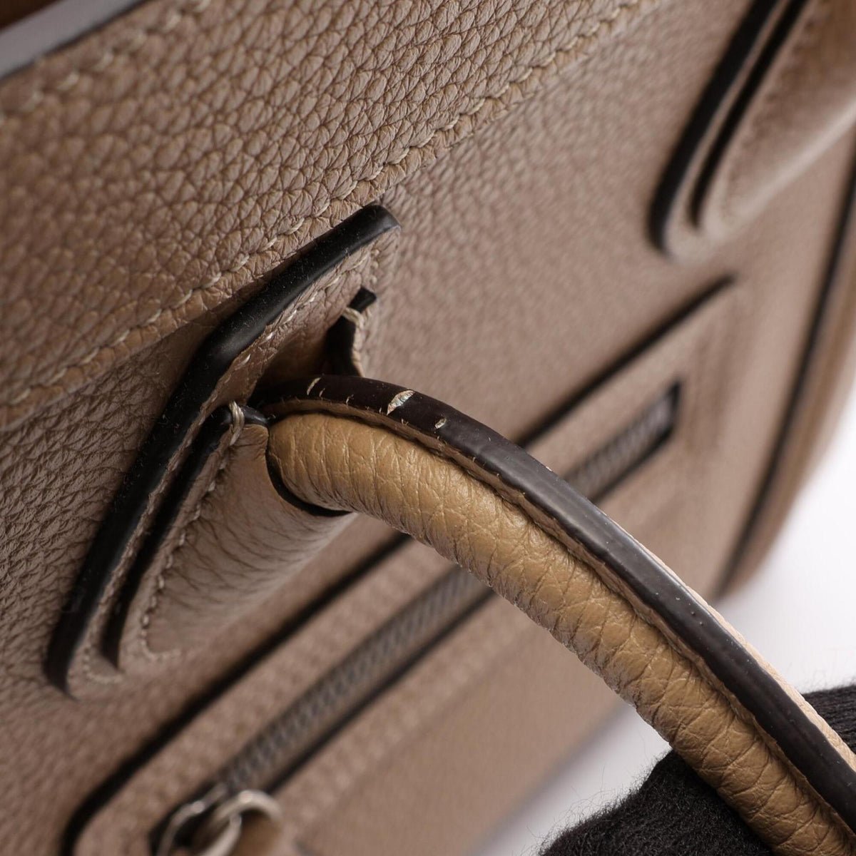 Celine Beige Leather Handbag (Pre-Owned)
