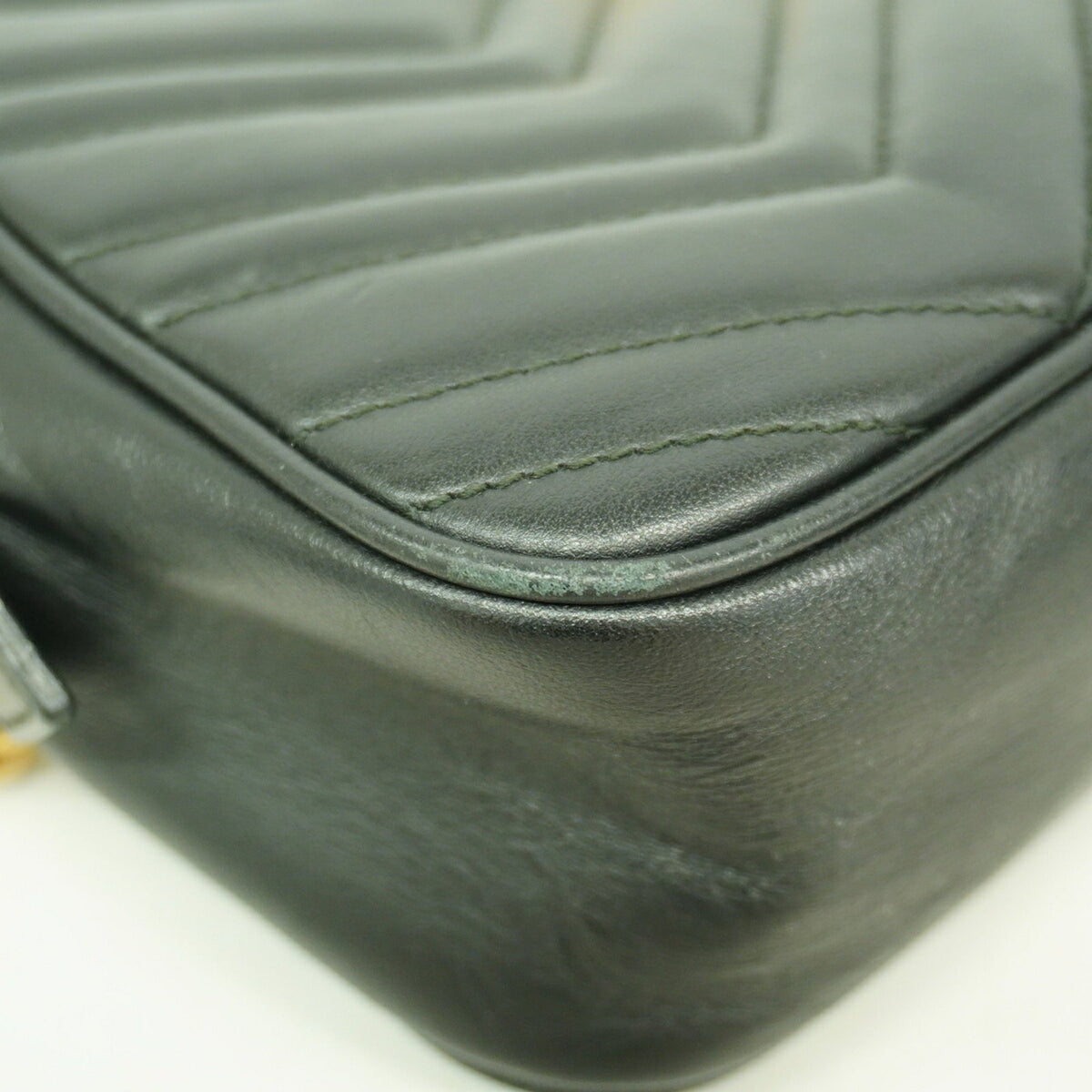 Gucci Black Leather Shoulder Bag (Pre-Owned)