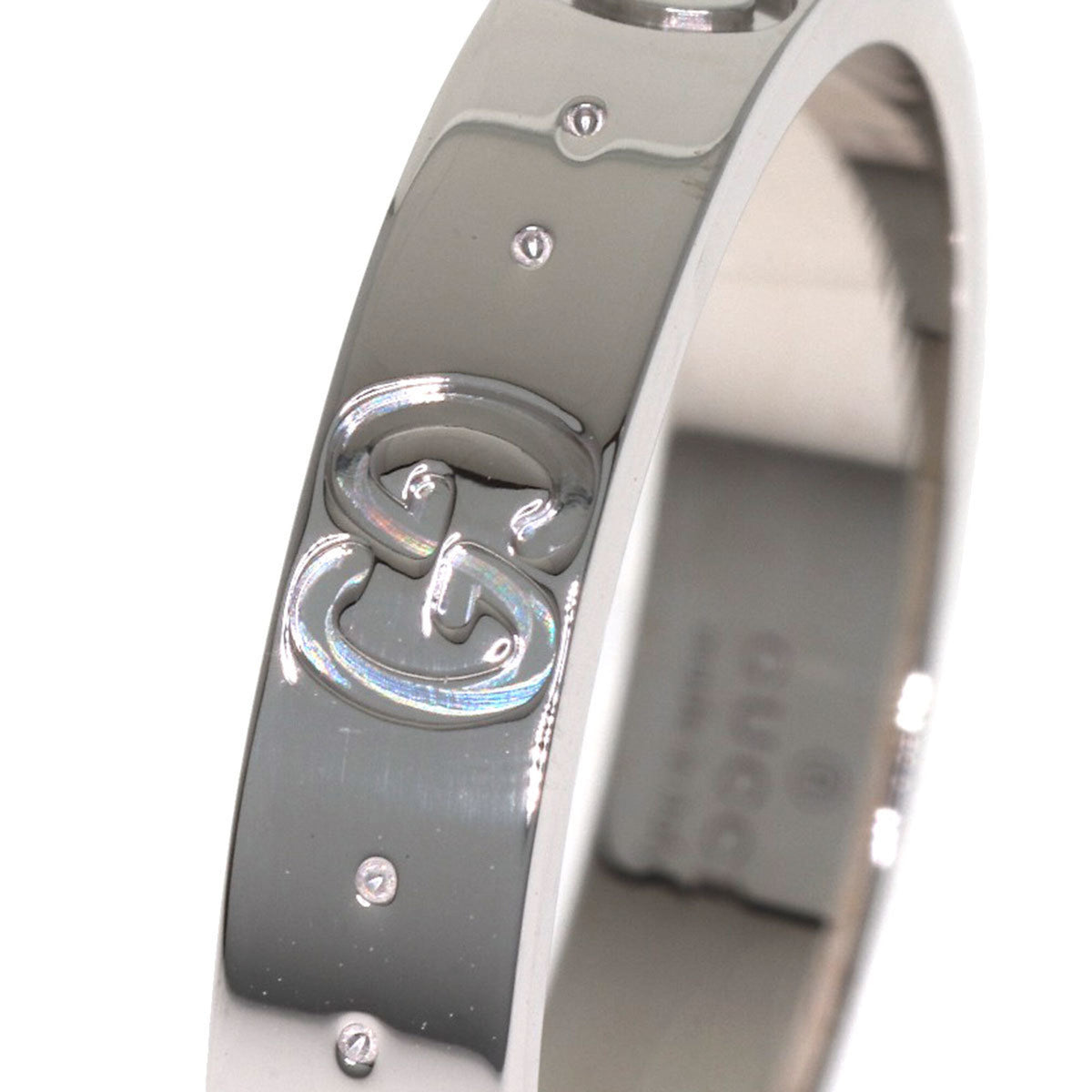 Gucci White Gold (18K) Band Ring (Pre-Owned)