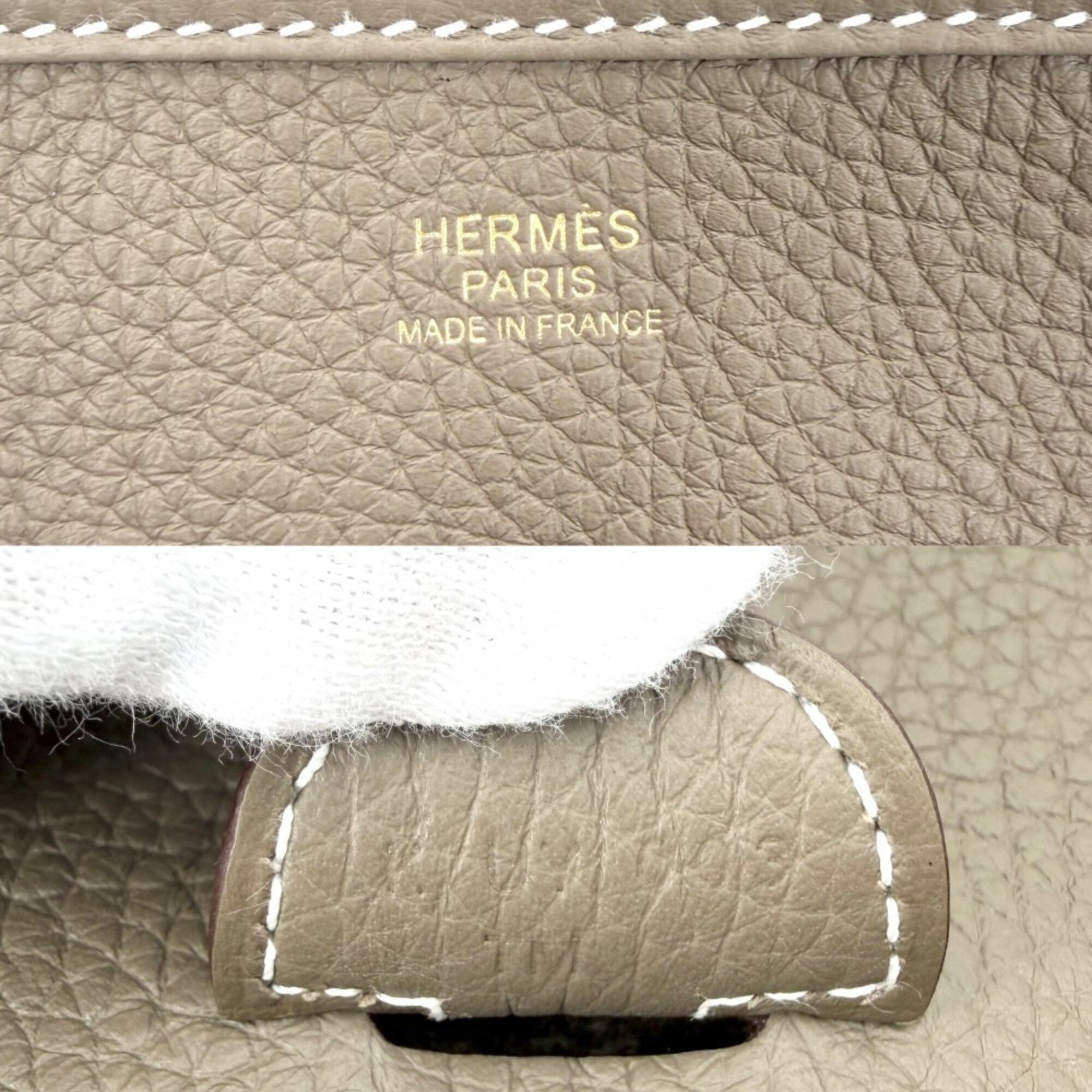 Hermes Brown Leather Shoulder Bag (Pre-Owned)