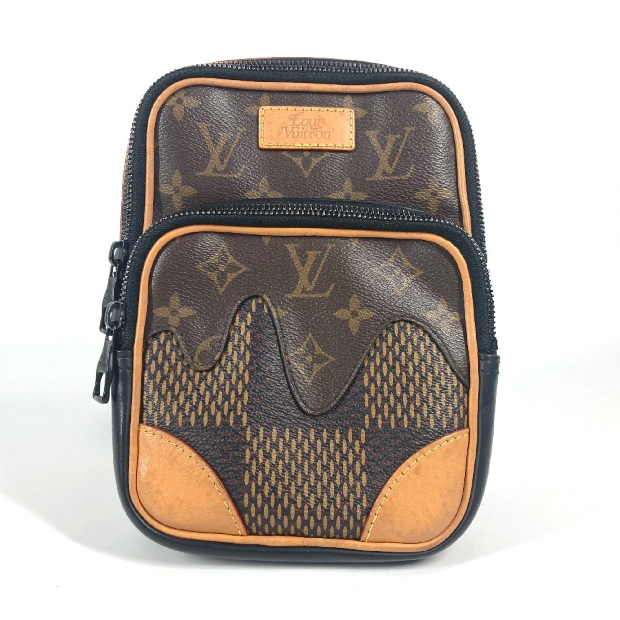 Louis Vuitton Brown Shoulder Bag Sling Bag (Pre-Owned)