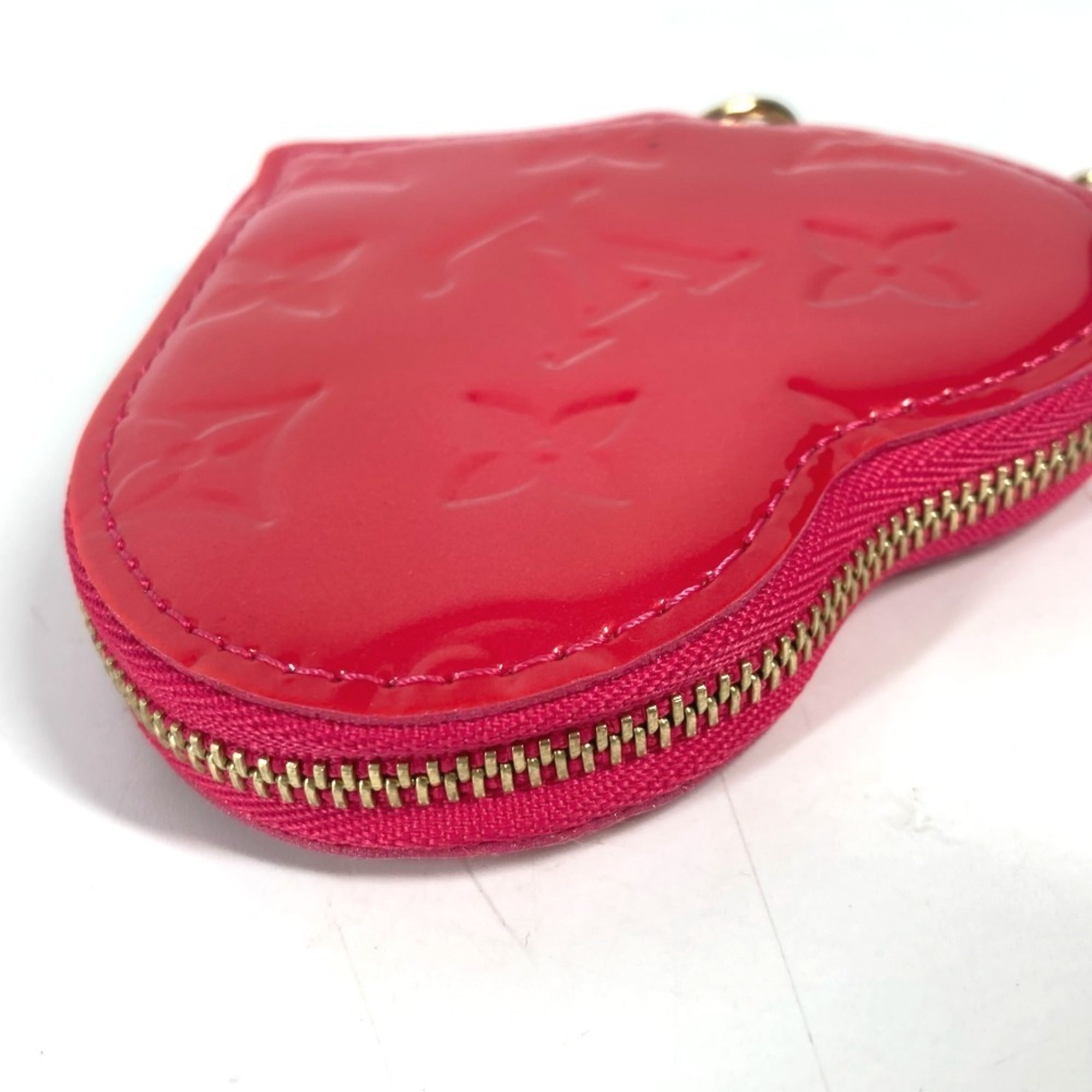 Louis Vuitton Pink Rose Pop Monogram Vernis Coin Purse/Coin Case (Pre-Owned)