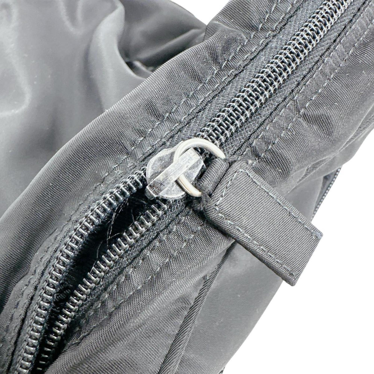 Prada Black Nylon Shoulder Bag Sling Bag (Pre-Owned)