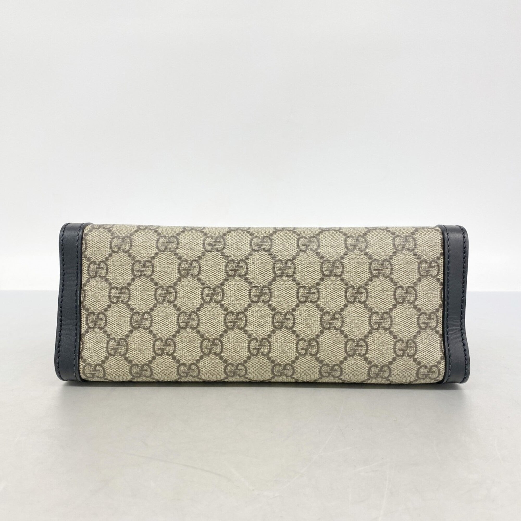 Gucci Black Brown Pvc Shoulder Bag (Pre-Owned)