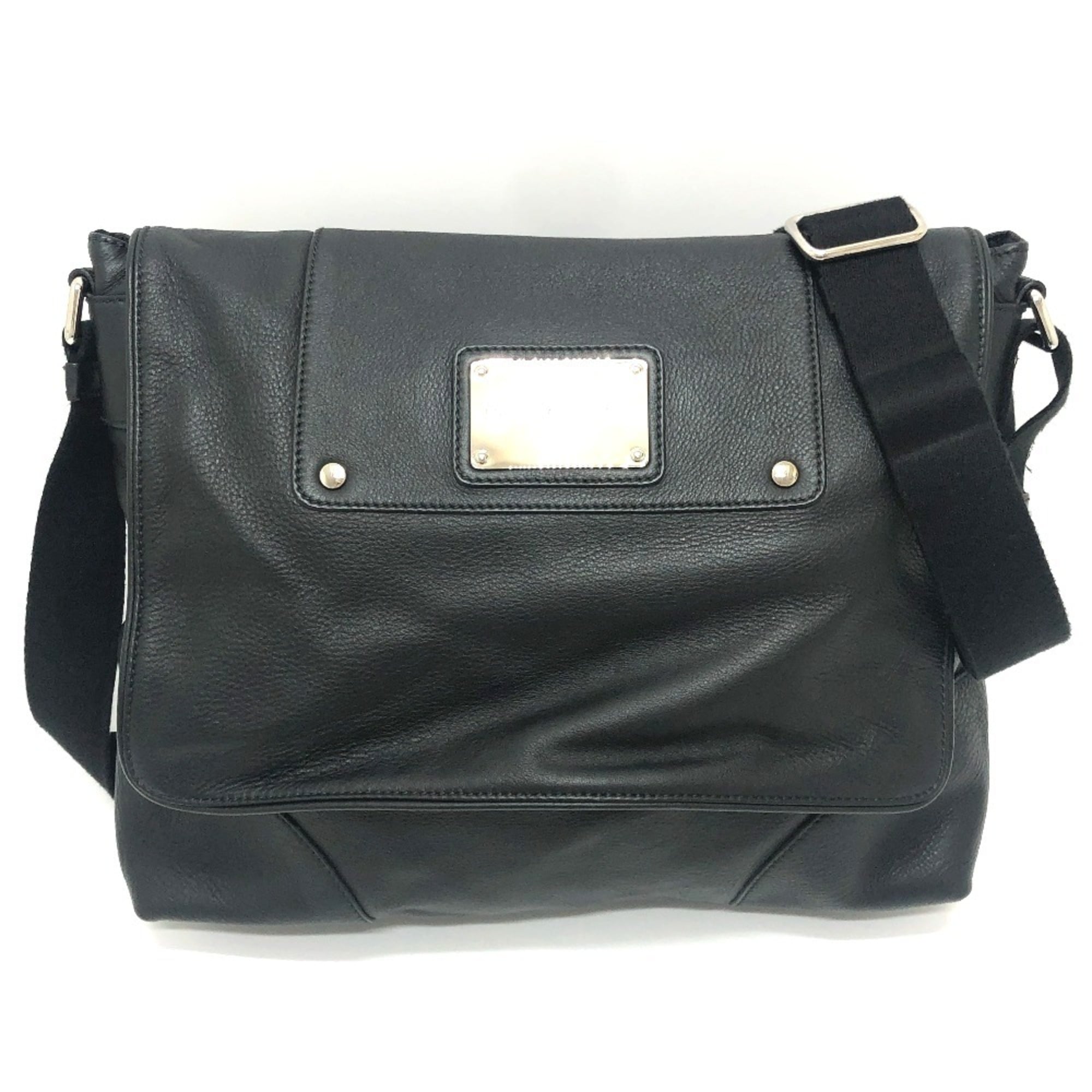 Dolce & Gabbana Black Leather Shoulder Bag (Pre-Owned)