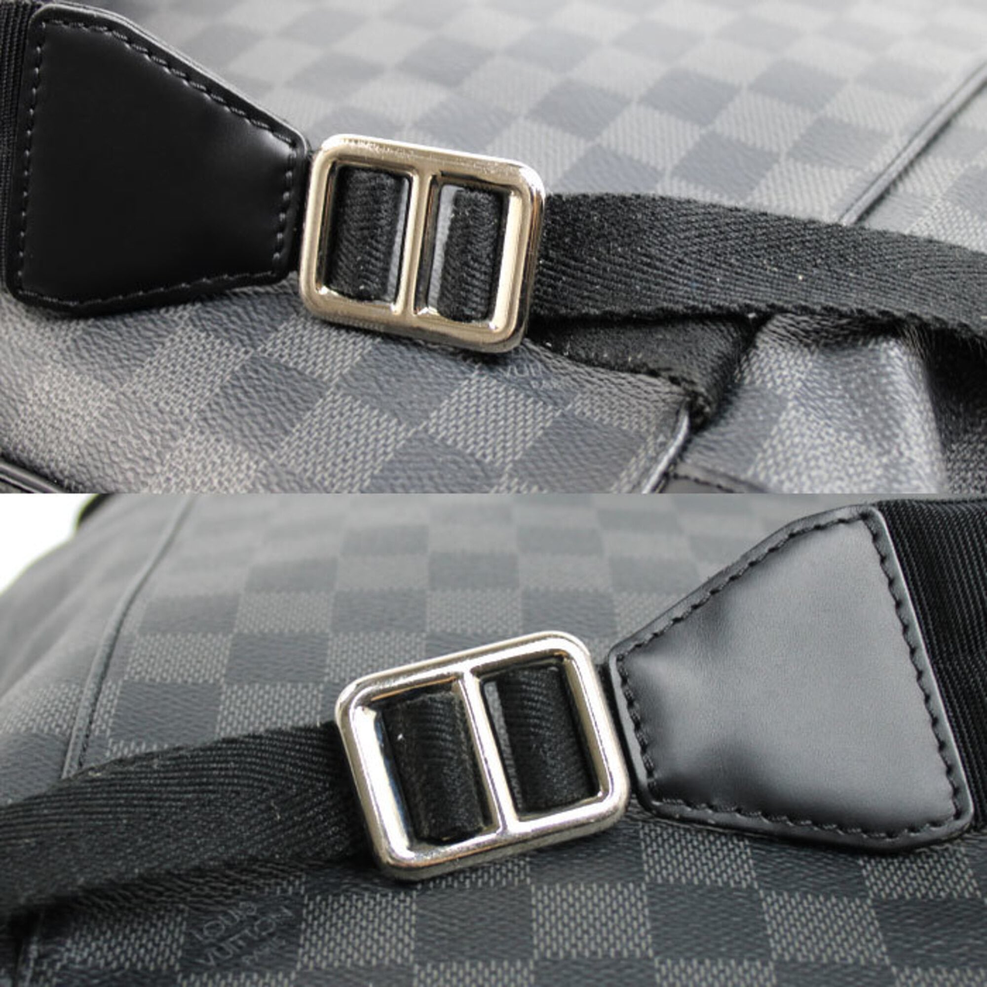 Louis Vuitton Black Damier Graphite Backpack (Pre-Owned)