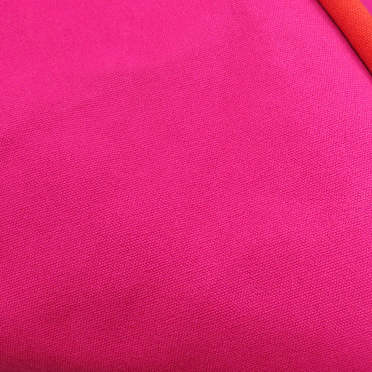 Hermes Pink Canvas Tote Bag (Pre-Owned)