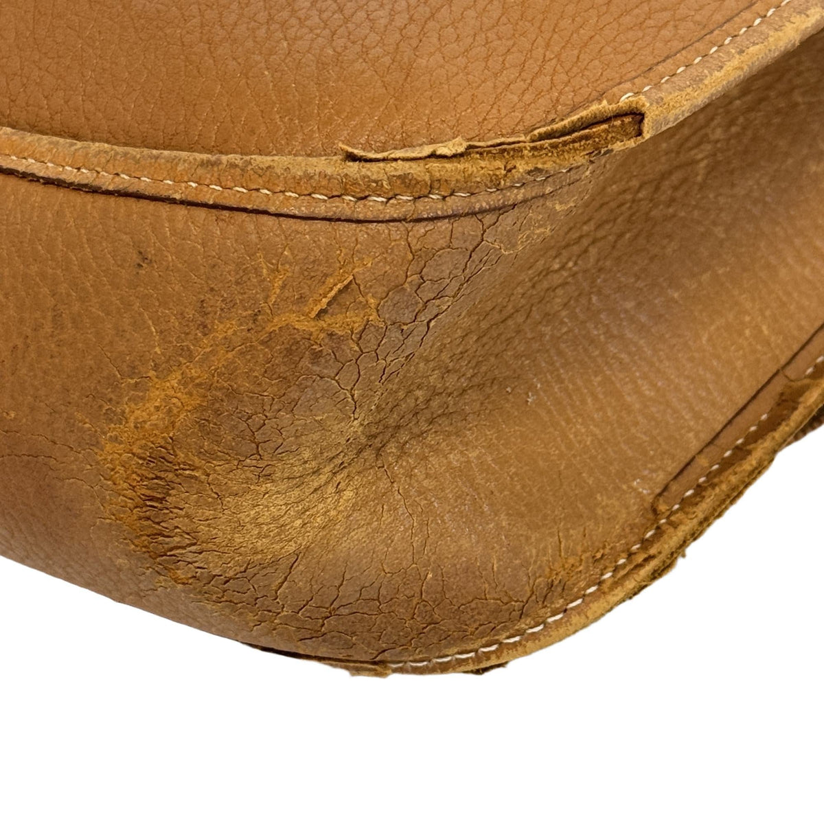 Hermes Brown Leather Shoulder Bag (Pre-Owned)