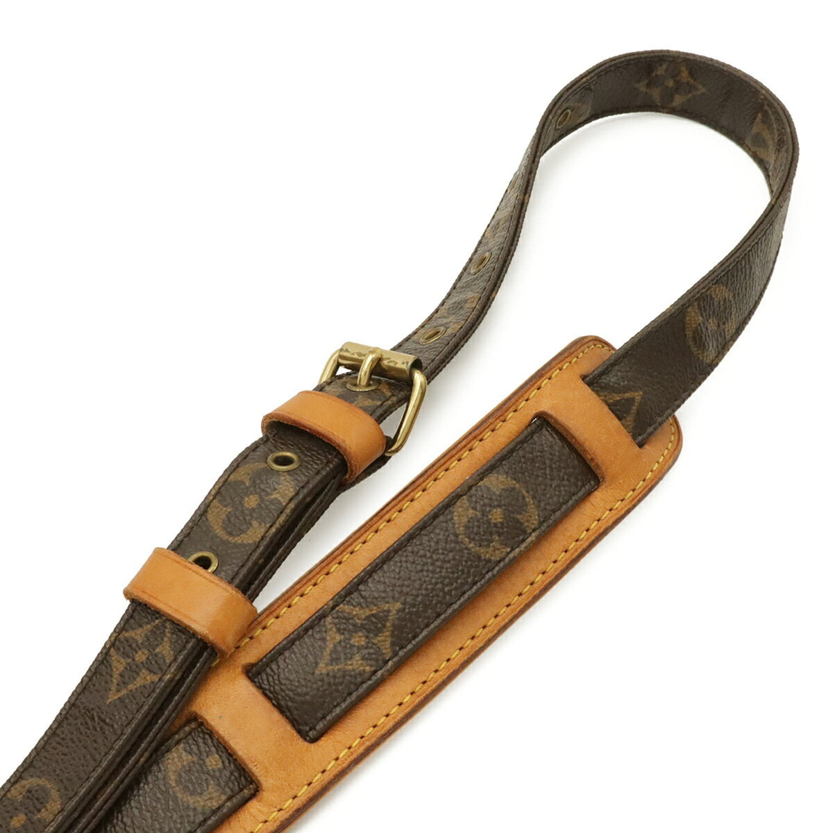 Louis Vuitton Brown Monogram Canvas Pvc Coated Canvas Handbag Messenger Bag Shoulder Bag (Pre-Owned)