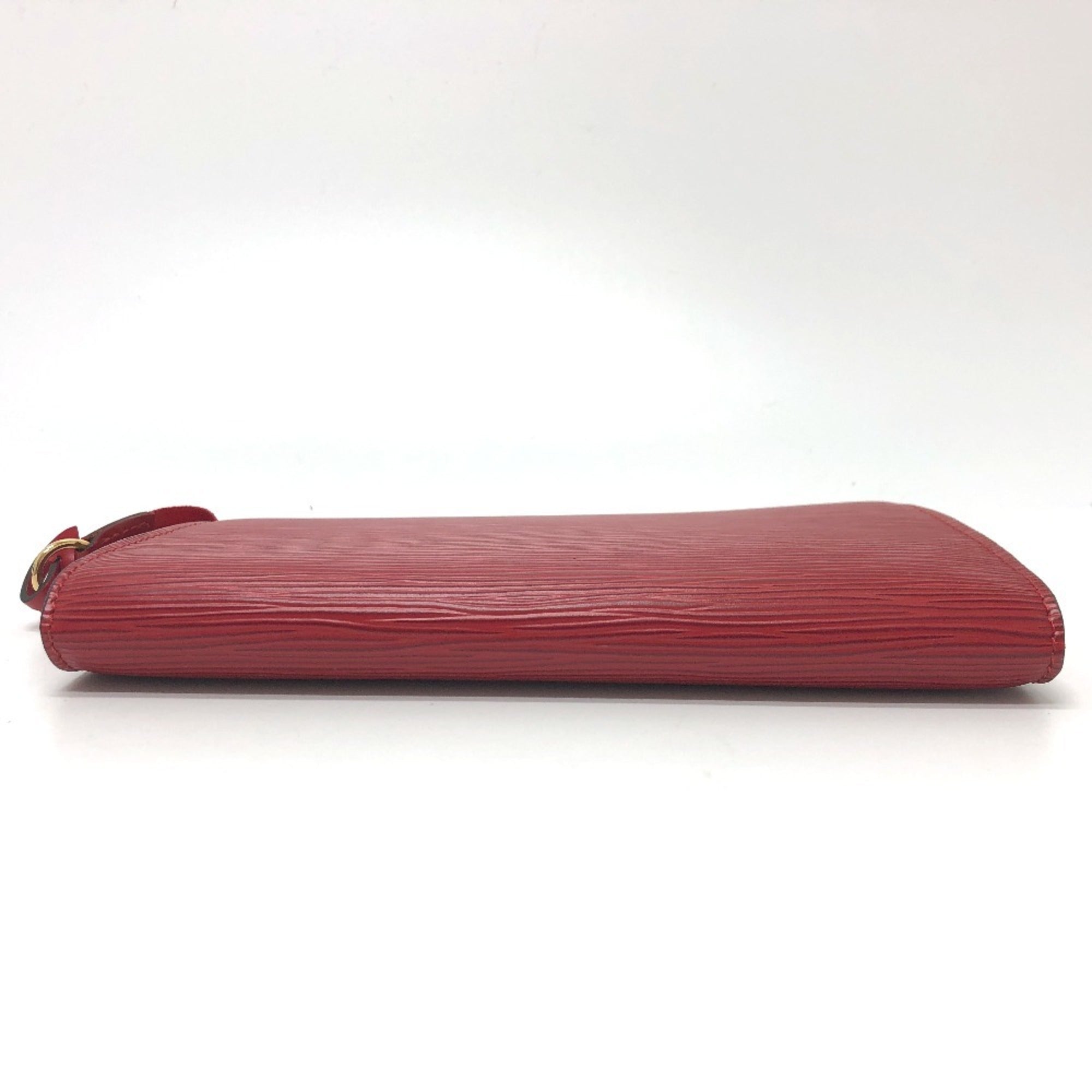 Louis Vuitton Epi Red Color Epi Leather Handbag Pochette Shoulder Bag (Pre-Owned)