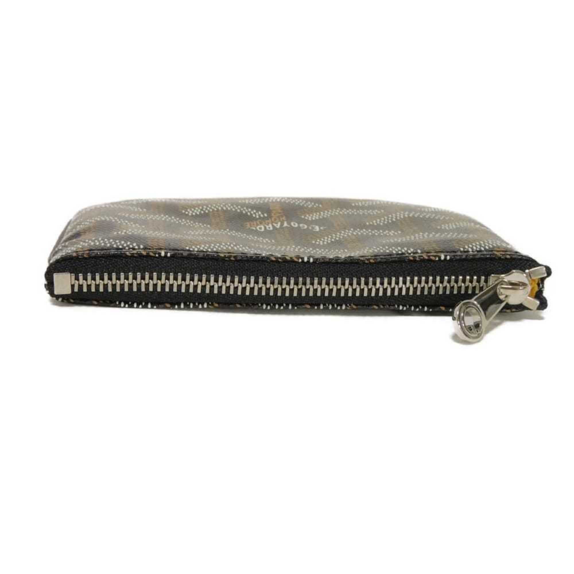 Goyard Black Coated Canvas Coin Purse/Coin Case (Pre-Owned)