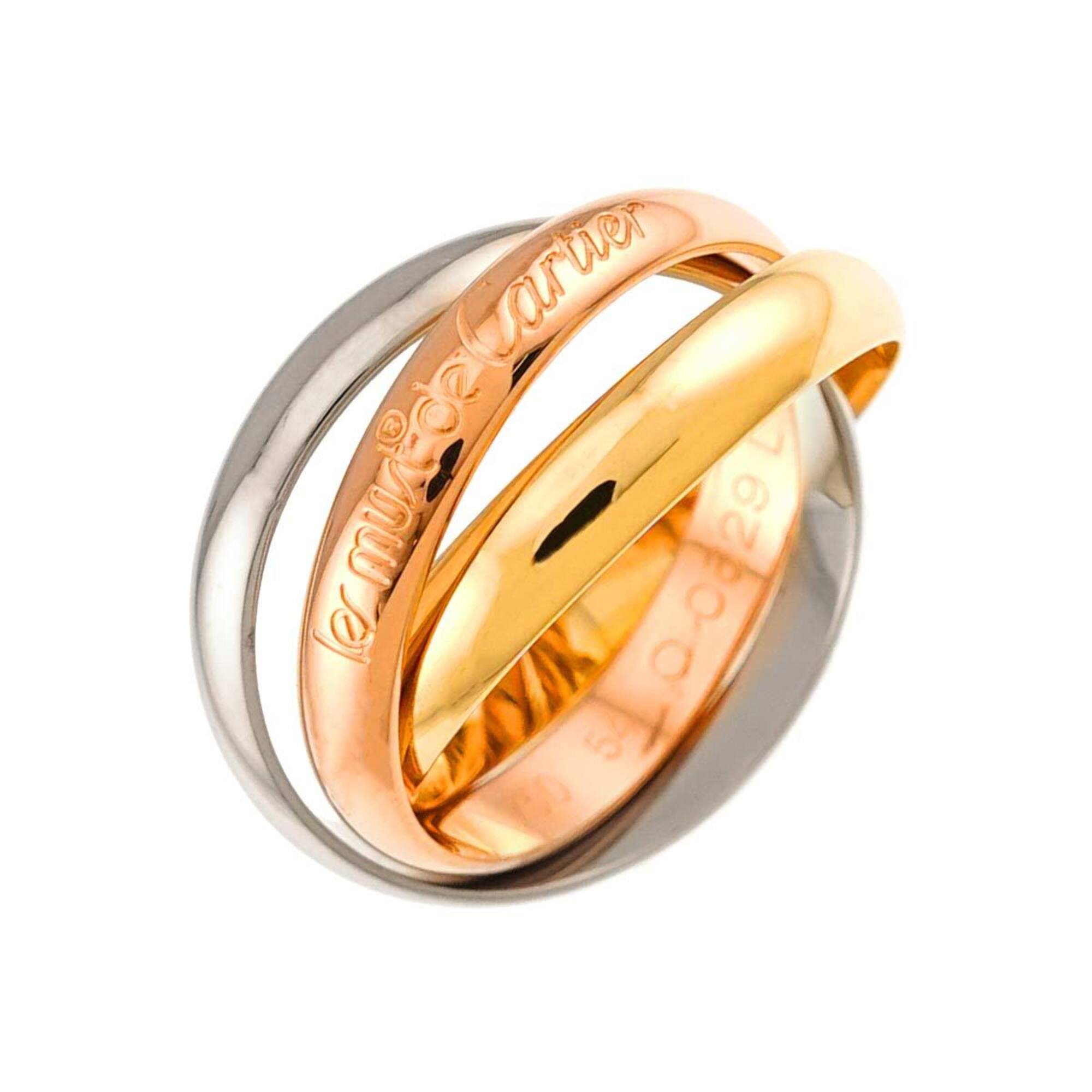 Cartier Yellow Gold (18K) Pink Gold (18K) White Gold (18K) Band Ring (Pre-Owned)