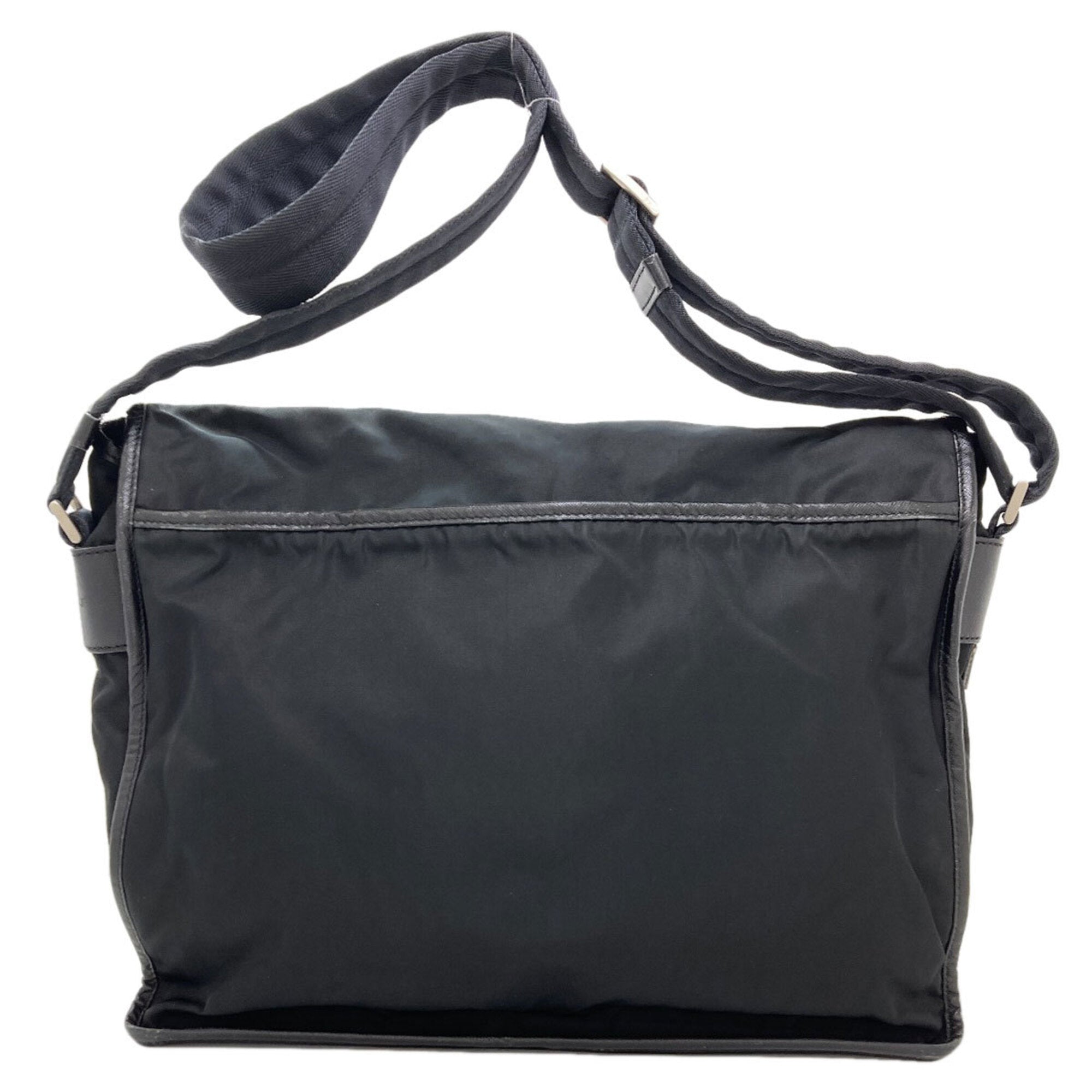 Prada Black Nylon Shoulder Bag (Pre-Owned)