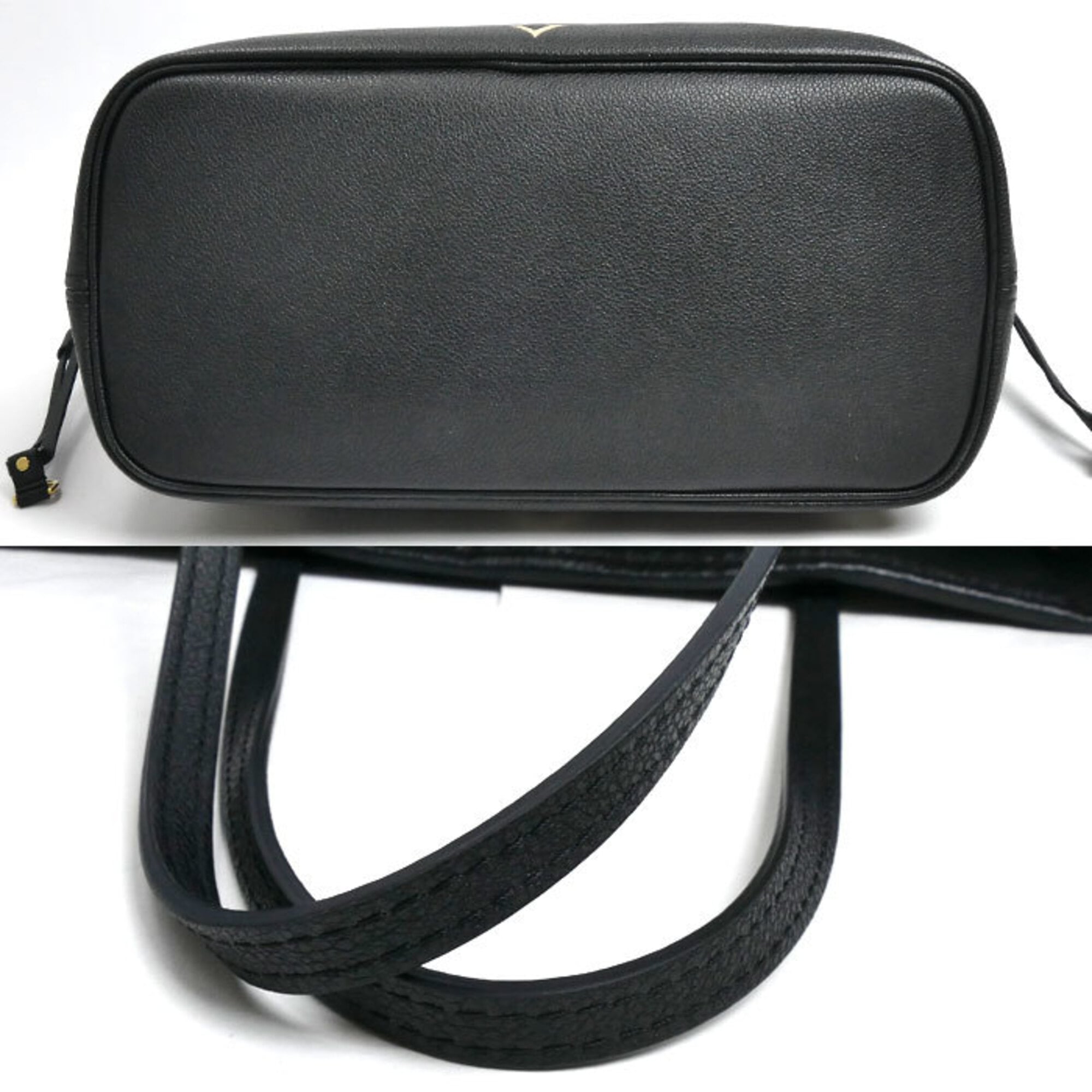 Louis Vuitton Black Monogram Empreinte Pouch Tote Bag (Pre-Owned)