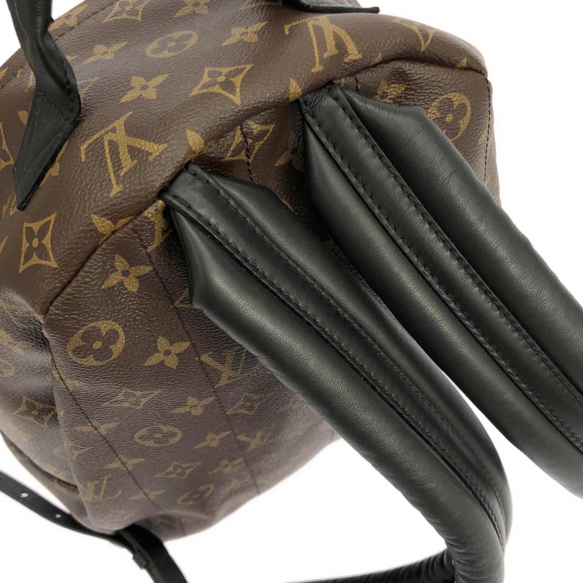 Louis Vuitton Marron Coated Canvas Backpack (Pre-Owned)