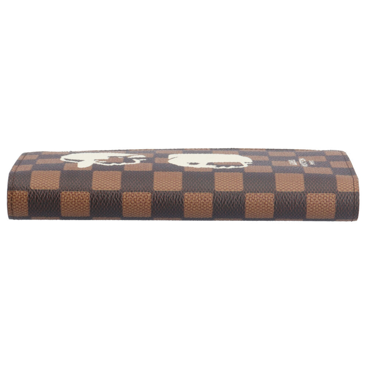 Louis Vuitton Brown Damier Canvas Long Wallet (Bi-Fold) (Pre-Owned)