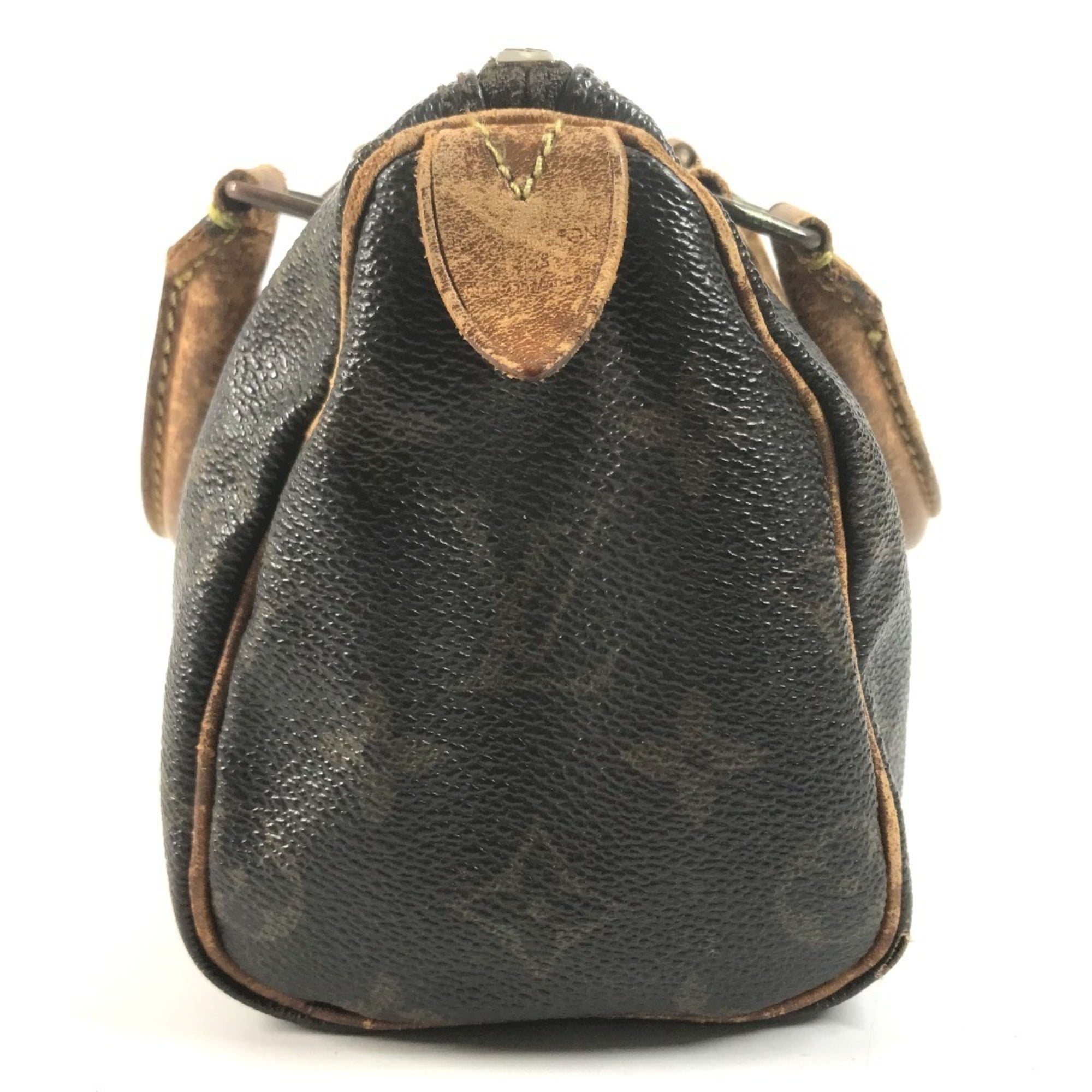 Louis Vuitton Brown Galle Monogram Canvas Handbag Pouch (Pre-Owned)