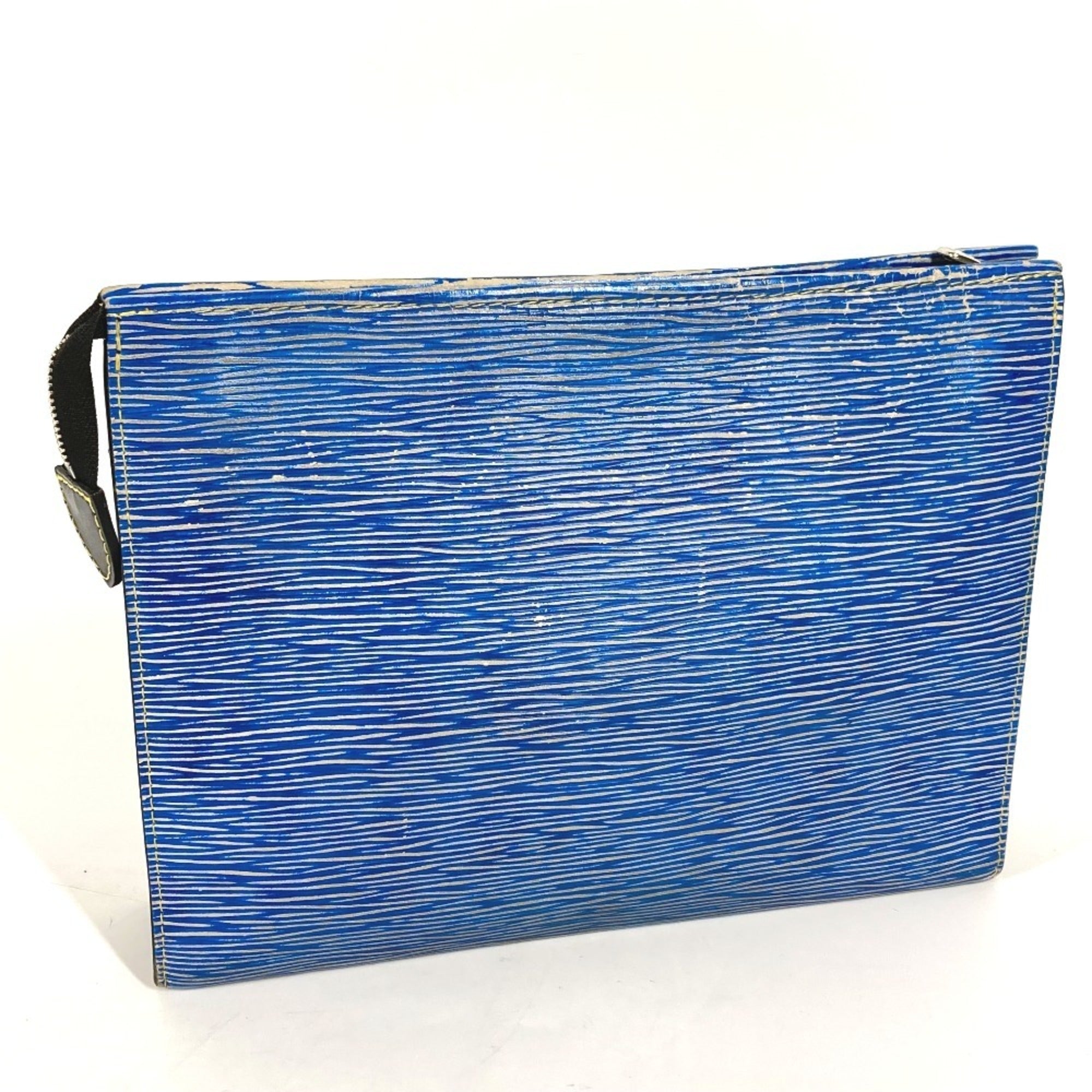 Louis Vuitton Epi Blue Epi Leather Pouch (Pre-Owned)
