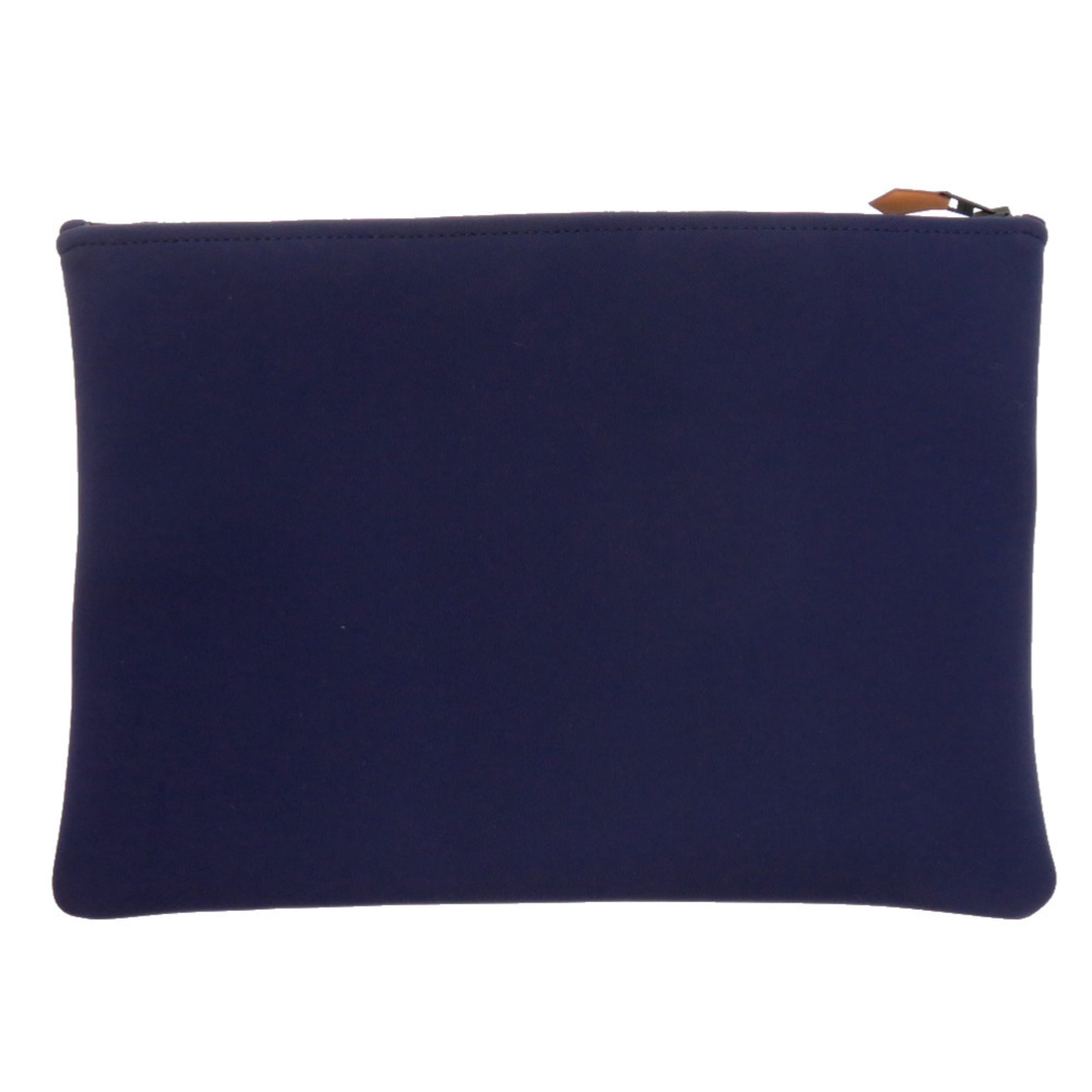 Hermes Navy Polyamide Pouch (Pre-Owned)