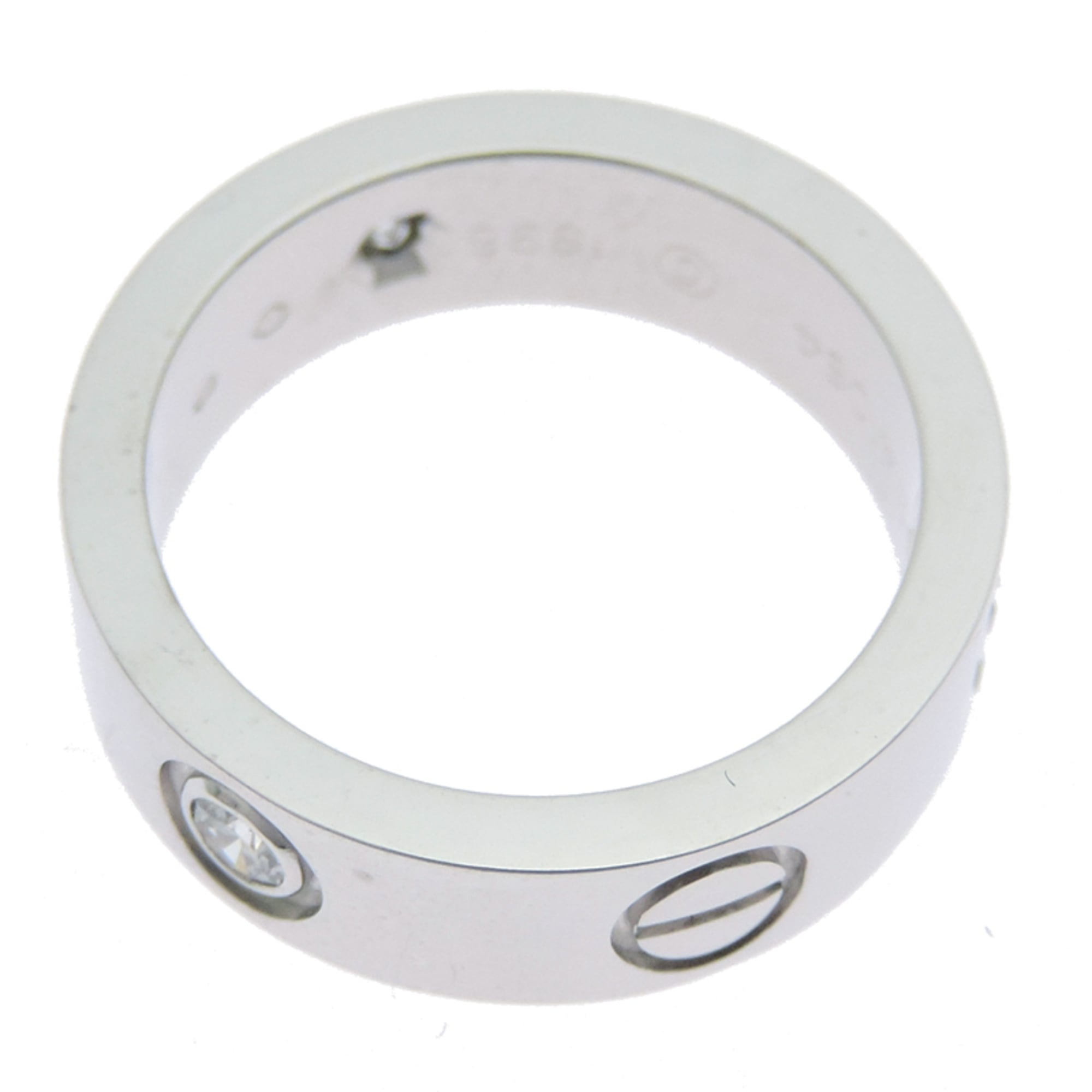 Cartier White Gold (18K) Band Ring (Pre-Owned)
