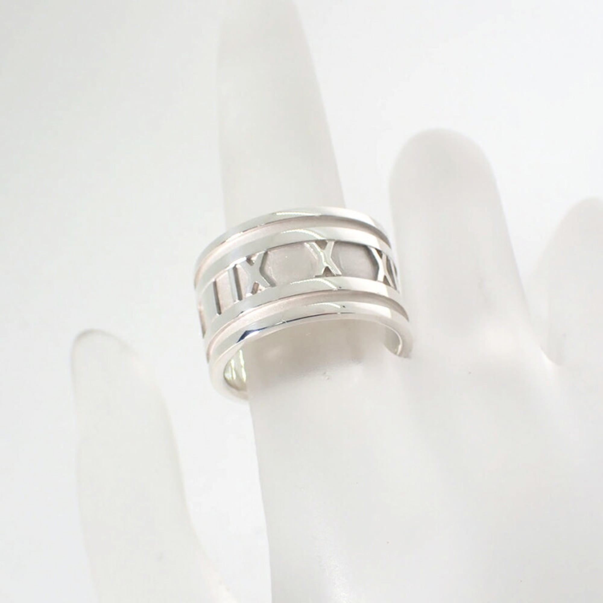 Tiffany Sterling Silver 925 Band Ring (Pre-Owned)