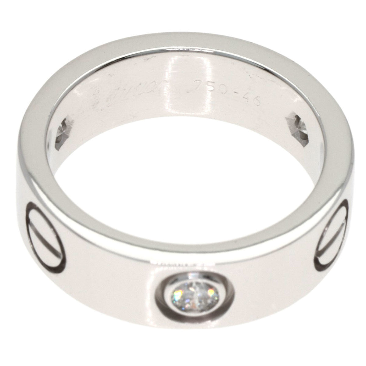 Cartier White Gold (18K) Band Ring (Pre-Owned)