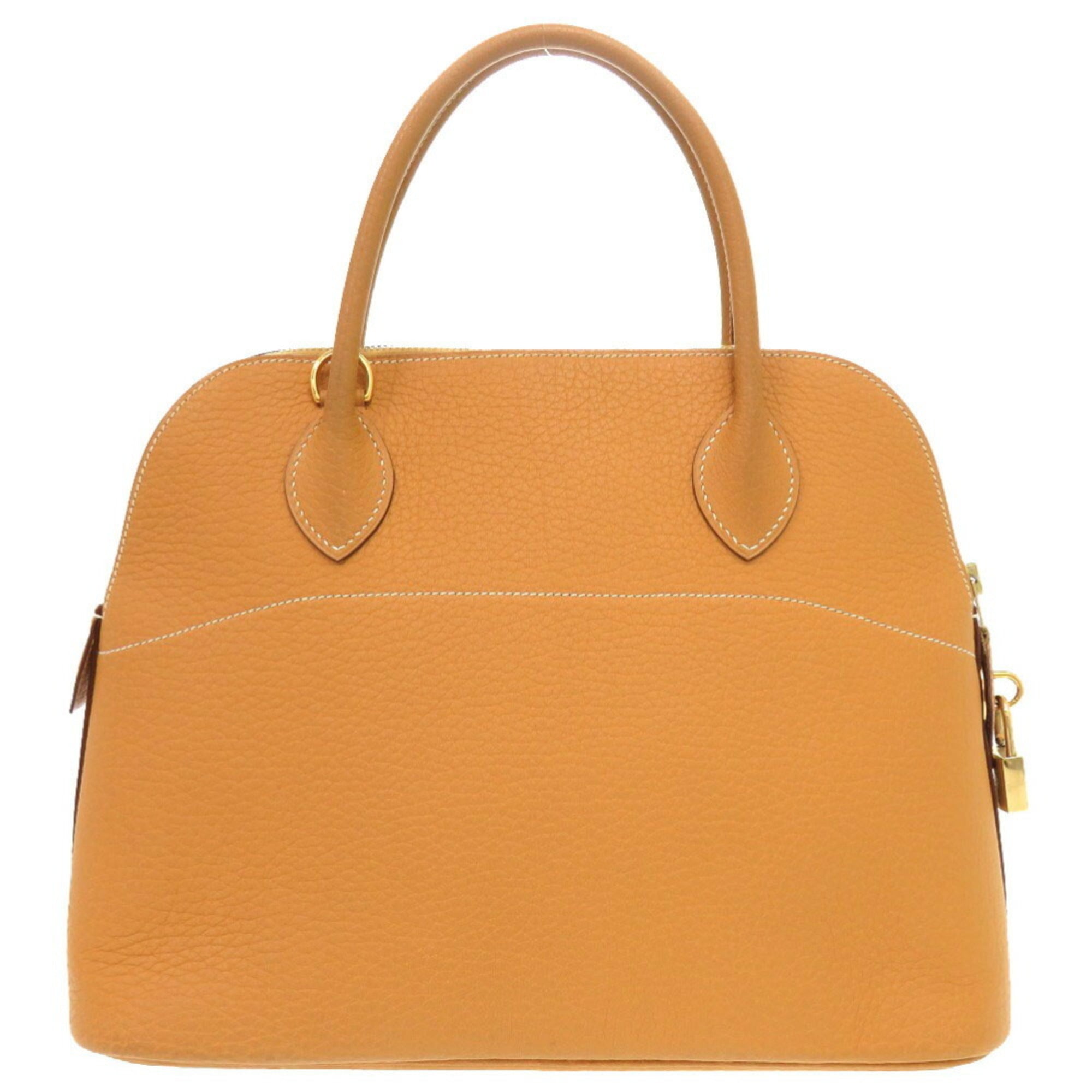 Hermes Natural Sable Fjord Leather Handbag (Pre-Owned)