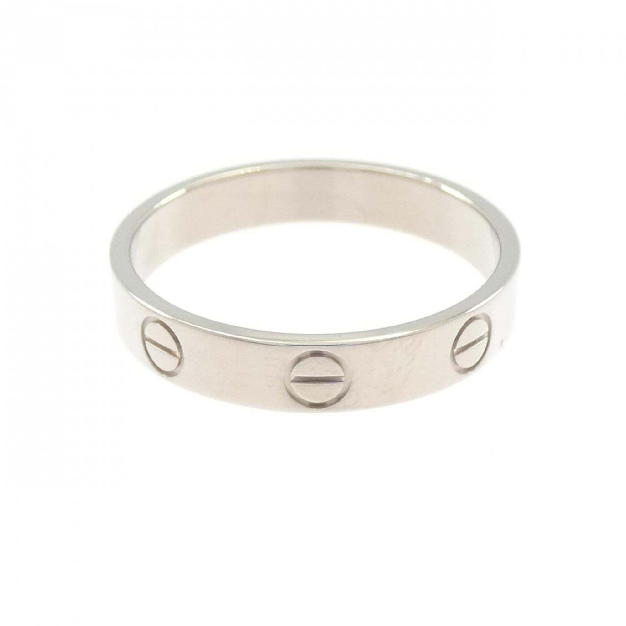 Cartier Love White Gold (18K) Band Ring (Pre-Owned)