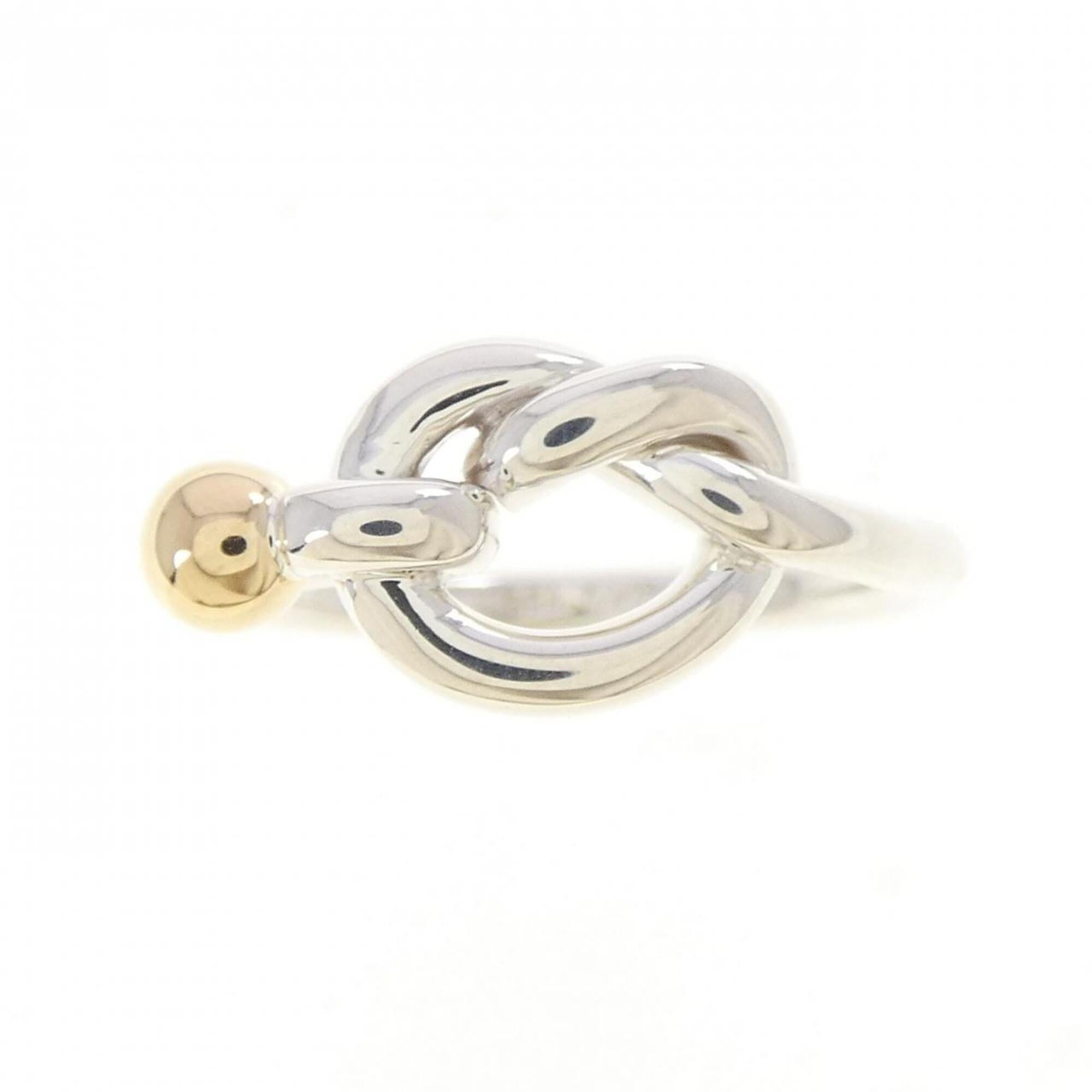 Tiffany Yellow Gold (18K) Silver 925 Band Ring (Pre-Owned)