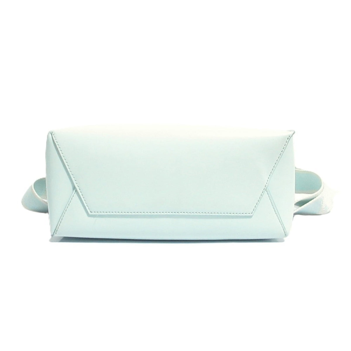 Marni Light Blue Yellow Leather Shoulder Bag (Pre-Owned)