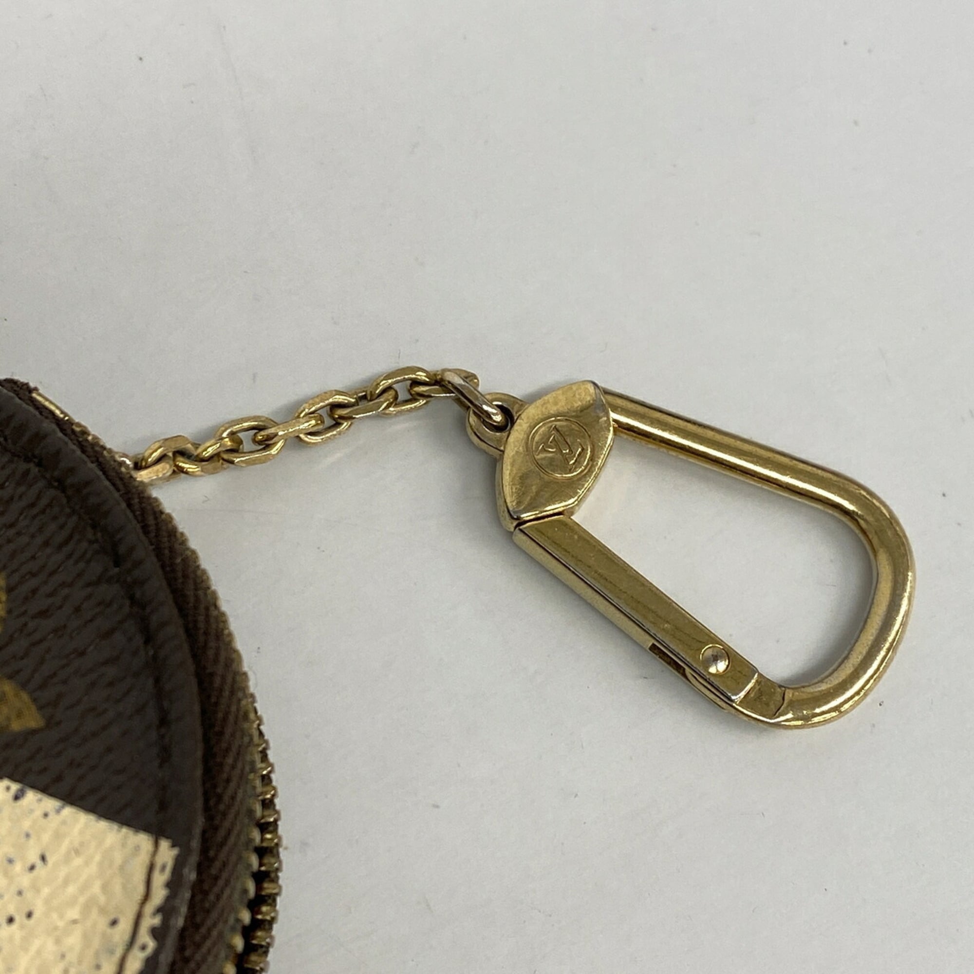 Louis Vuitton Orange Coin Purse/Coin Case (Pre-Owned)