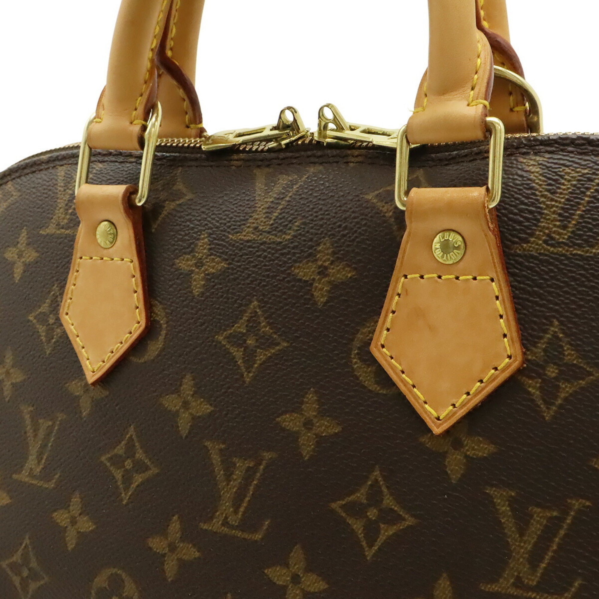 Louis Vuitton Brown Monogram Handbag (Pre-Owned)