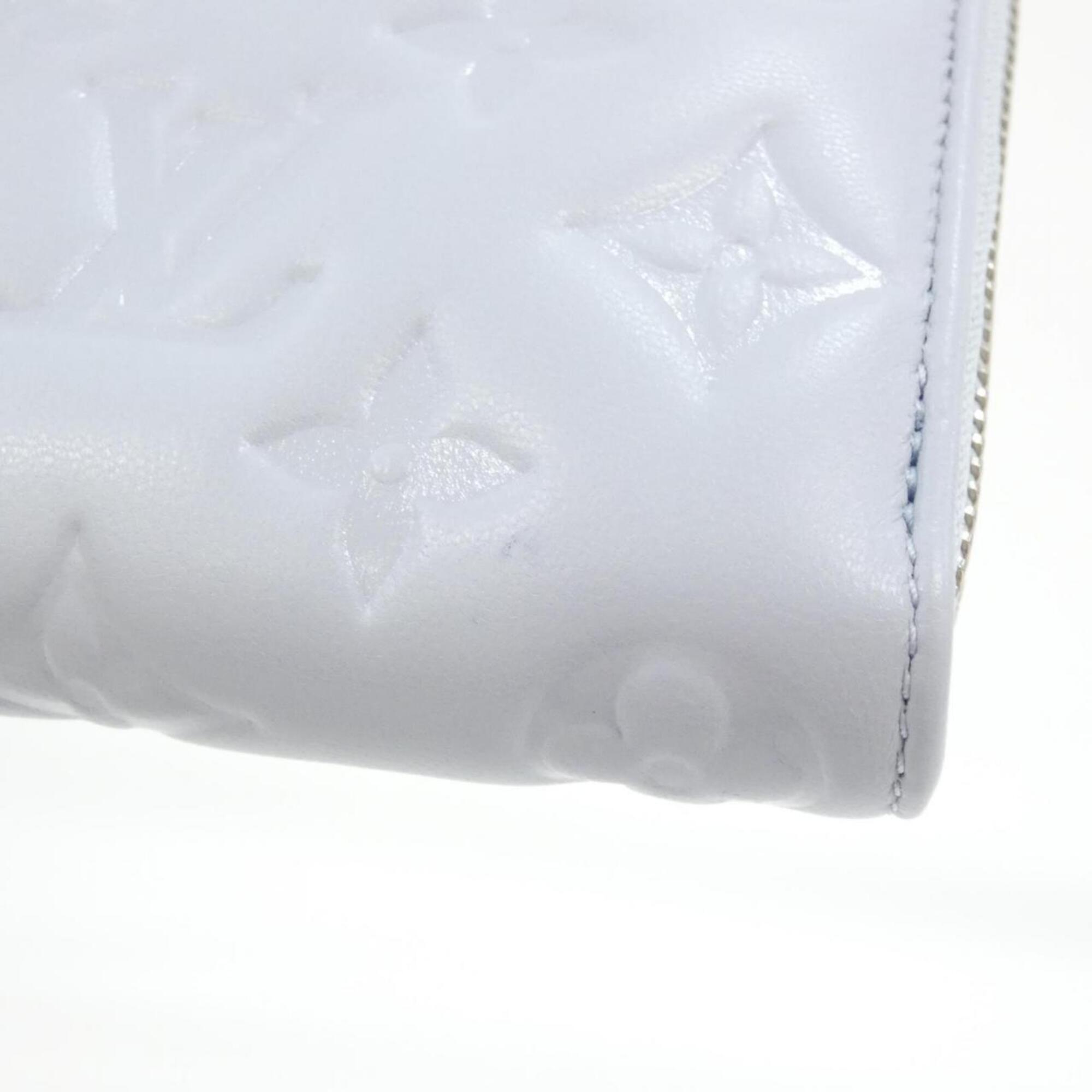 Louis Vuitton Blue Leather Long Wallet (Bi-Fold) (Pre-Owned)