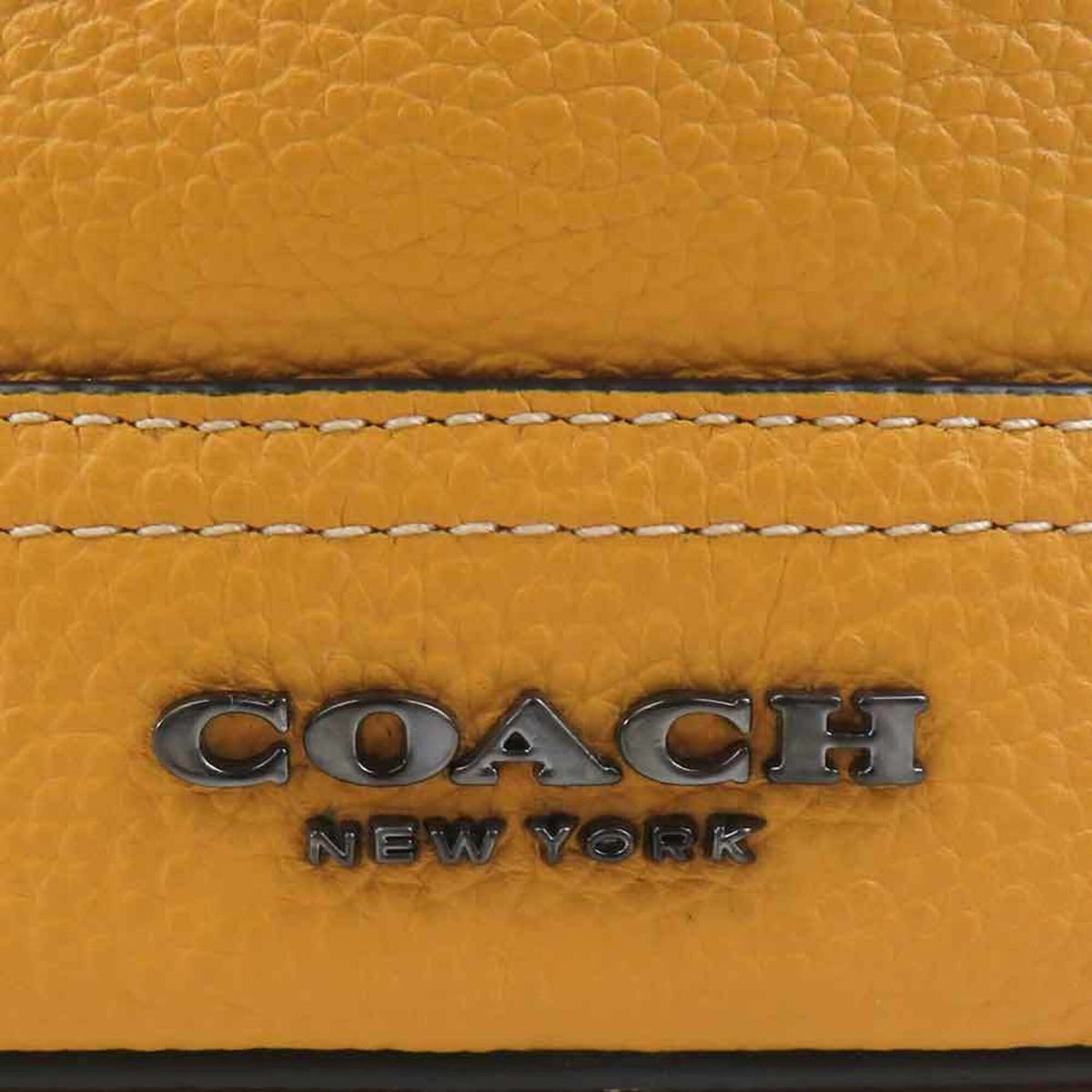 Coach Yellow Leather Sling Bag (Pre-Owned)