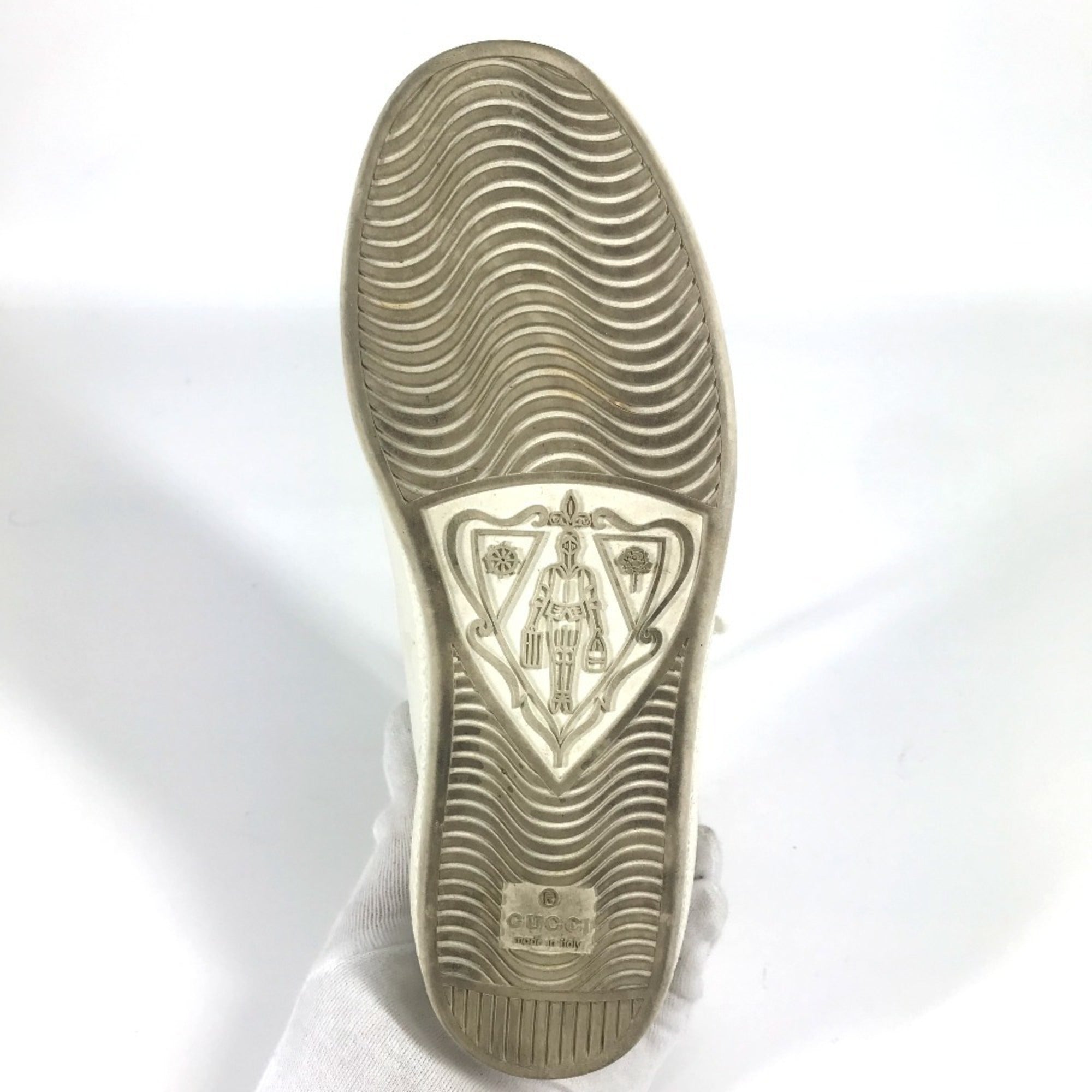 Gucci Pink White Sneakers (Pre-Owned)