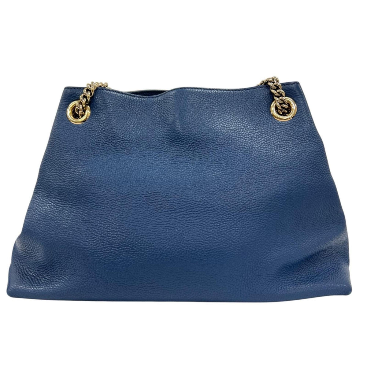 Gucci Blue Leather Shoulder Bag (Pre-Owned)