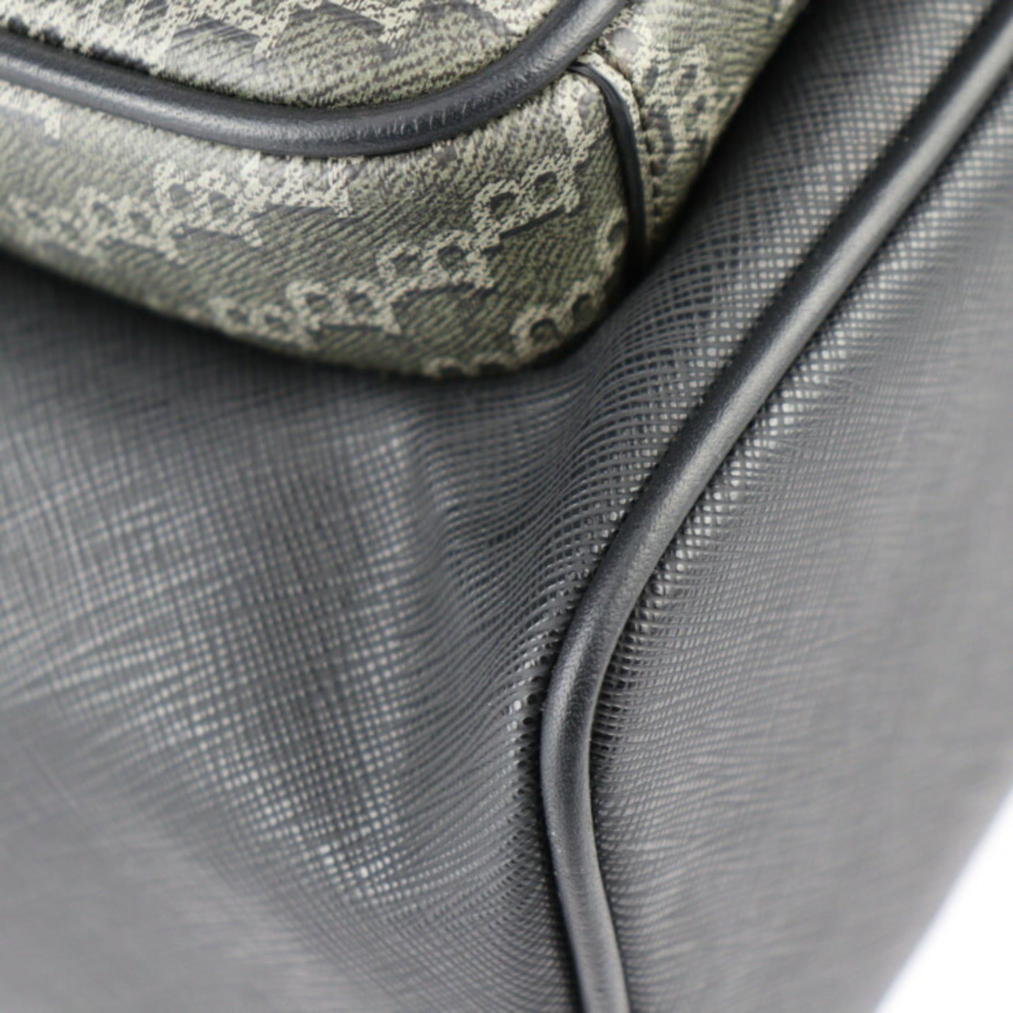 Bally Black Pvc Leather Backpack (Pre-Owned)