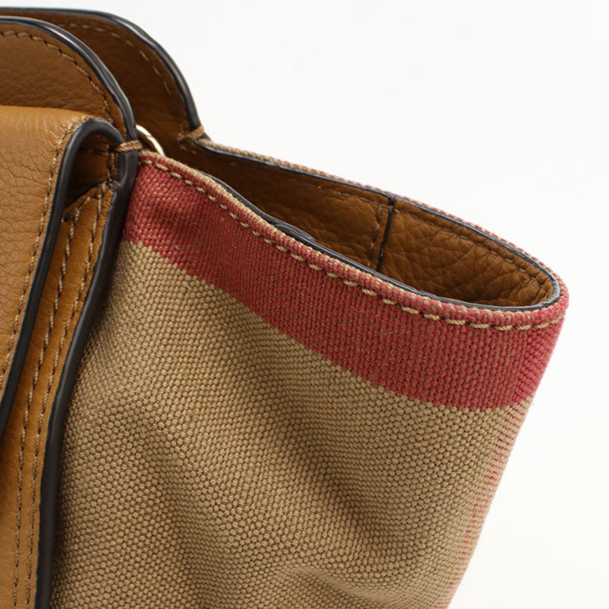 Burberry Brown Leather Tote Bag (Pre-Owned)