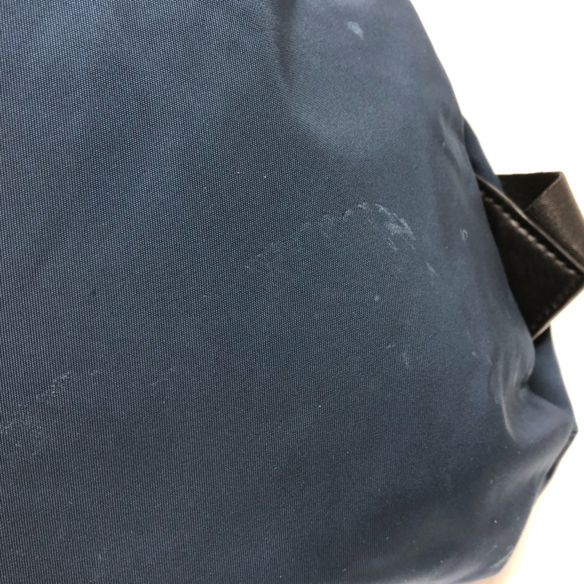 Fendi Zucca Navy Nylon Backpack (Pre-Owned)